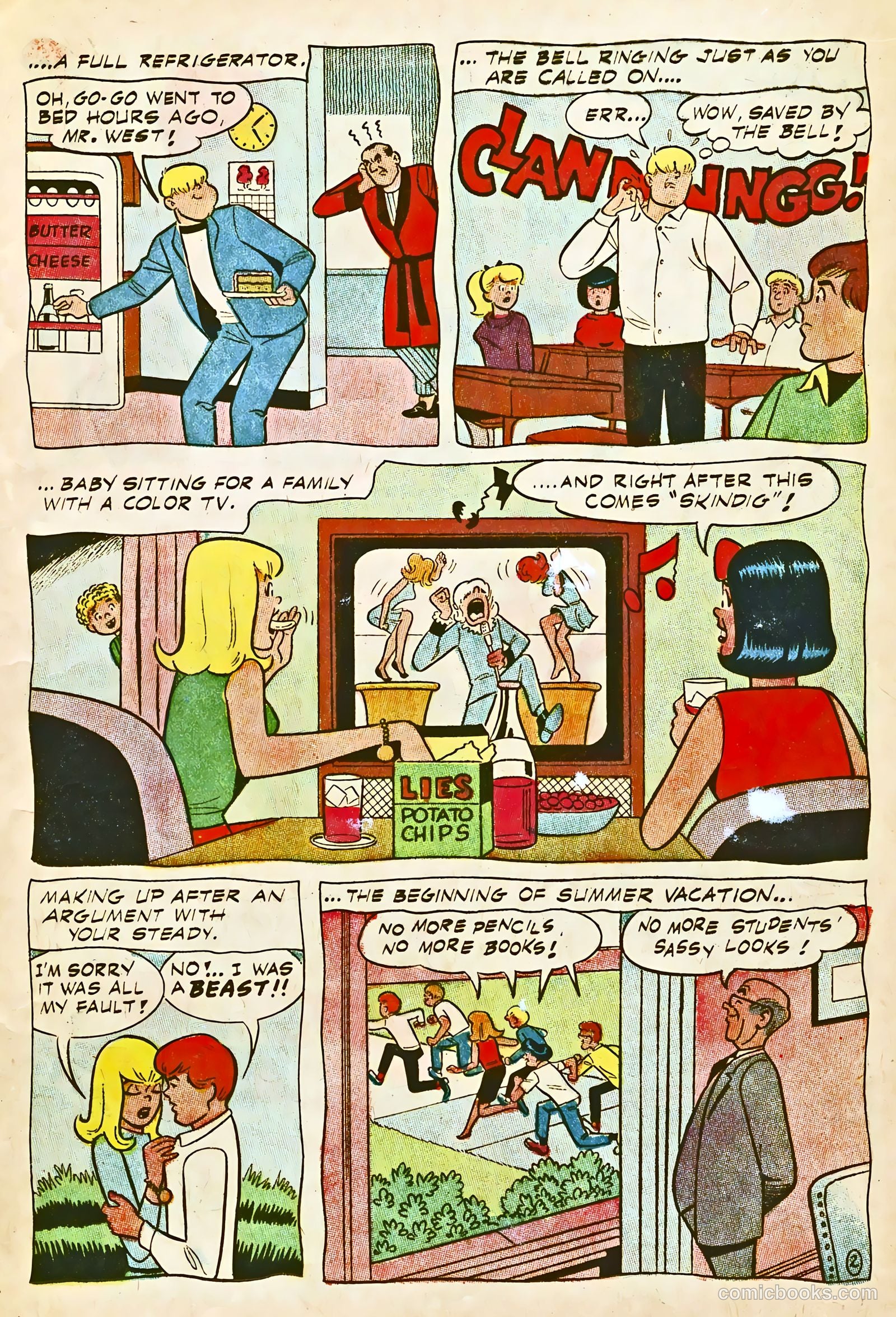 Tippy's Friends Go-Go and Animal #3 (1967) — page 13 of 68