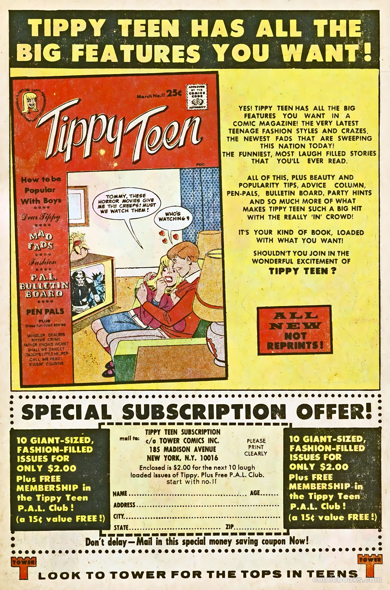 Tippy's Friends Go-Go and Animal #3 (1967) — page 47 of 68