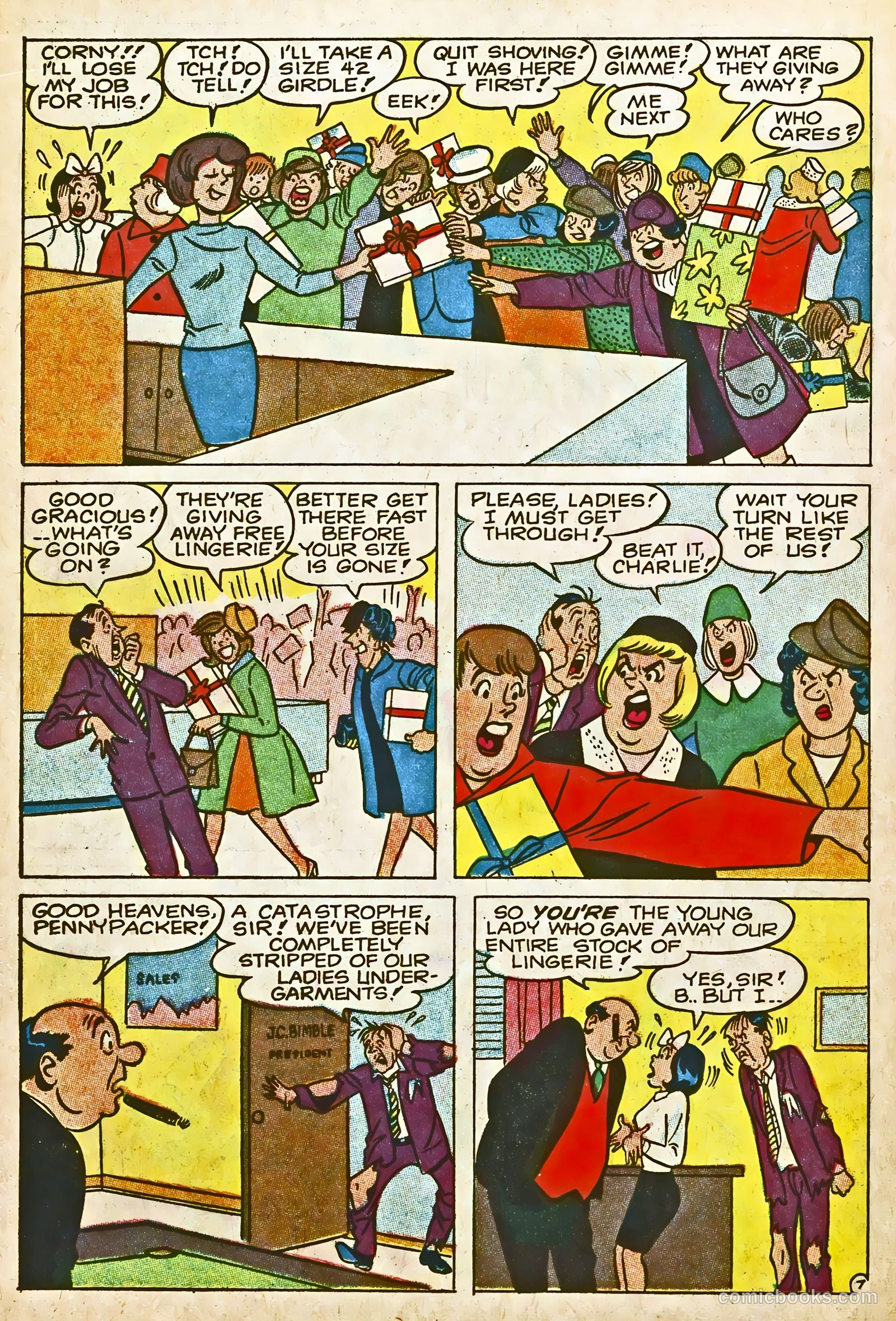 Tippy's Friends Go-Go and Animal #3 (1967) — page 54 of 68