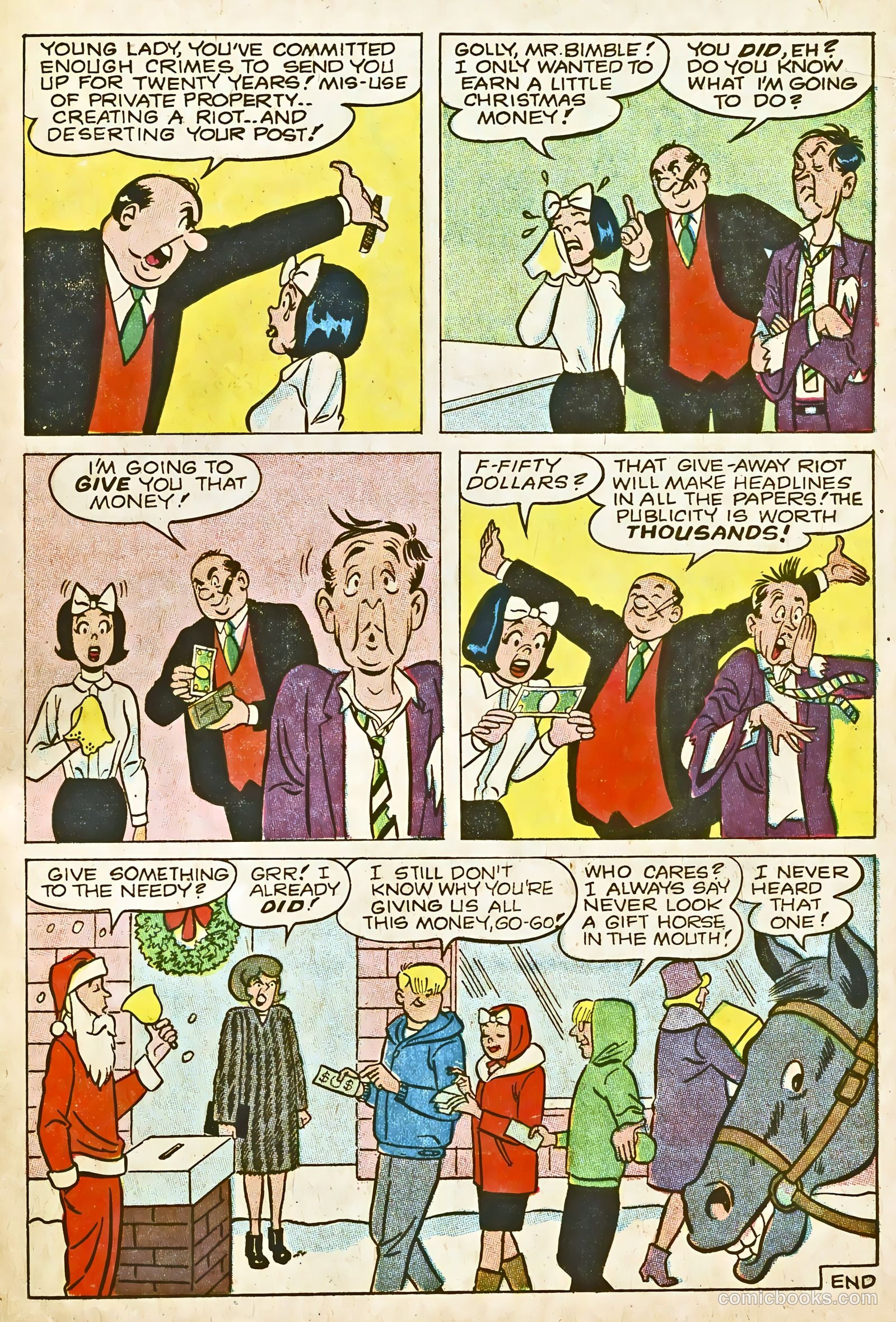 Tippy's Friends Go-Go and Animal #3 (1967) — page 55 of 68