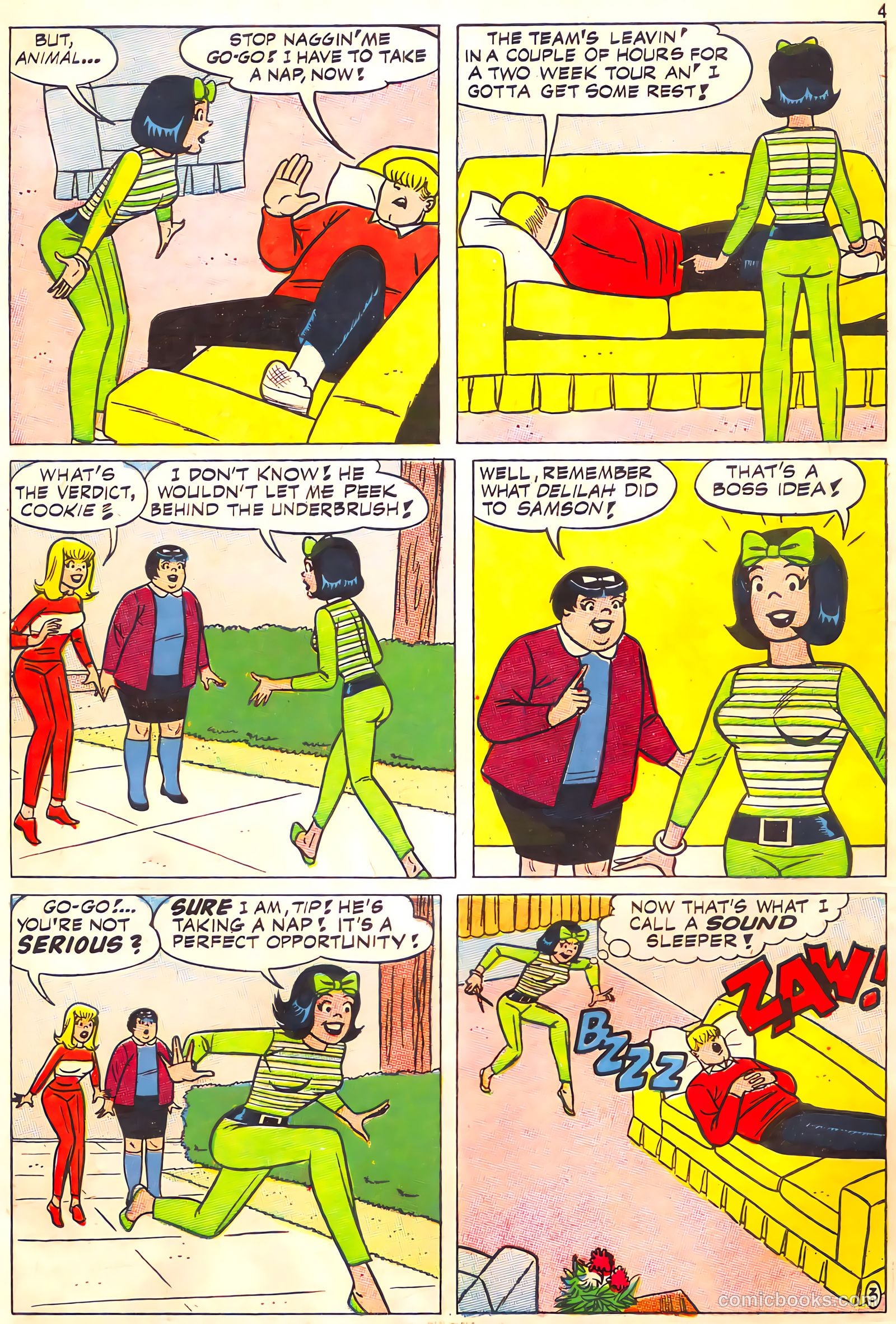 Tippy's Friends Go-Go and Animal #4 (1967) — page 6 of 68