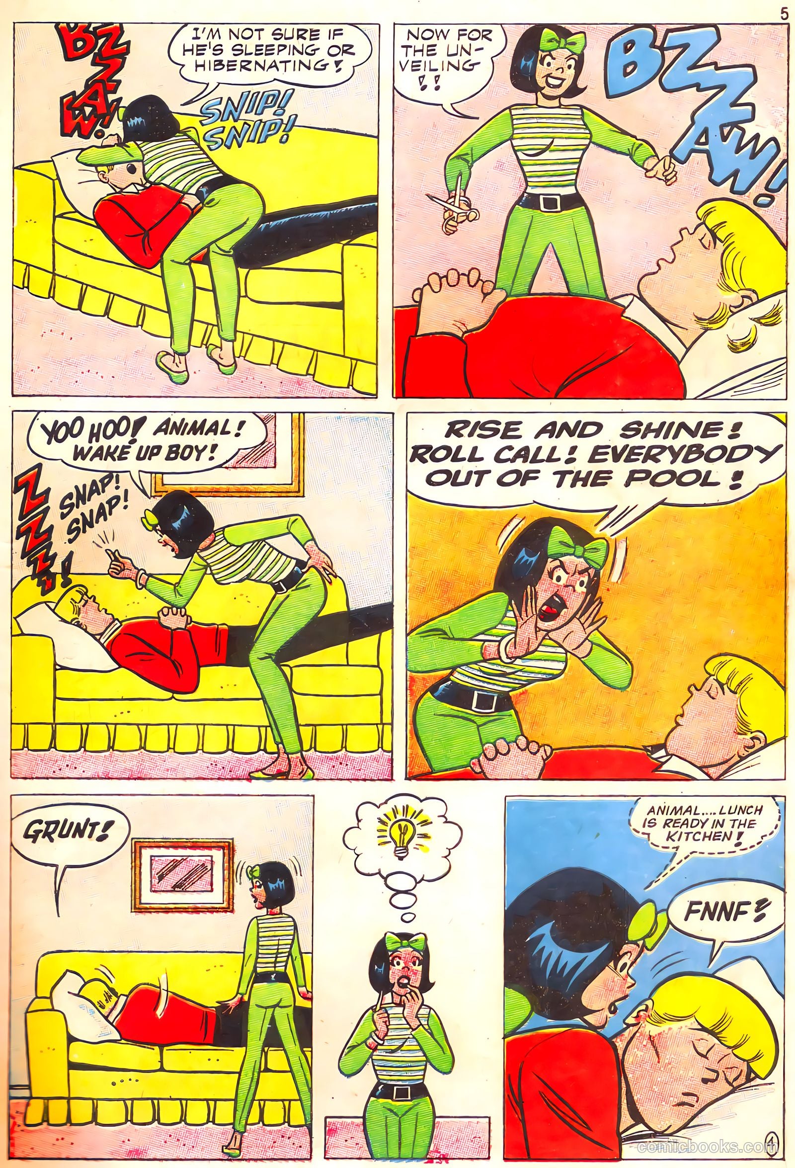 Tippy's Friends Go-Go and Animal #4 (1967) — page 7 of 68