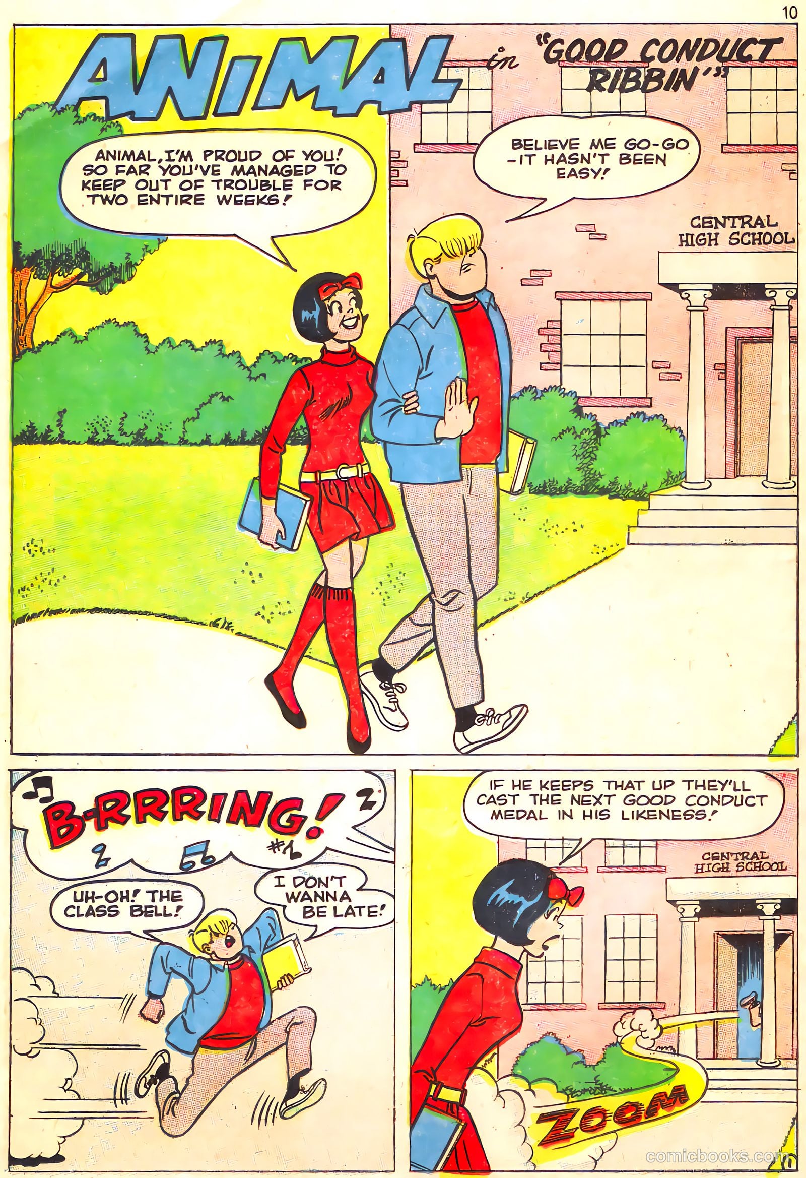Tippy's Friends Go-Go and Animal #4 (1967) — page 12 of 68