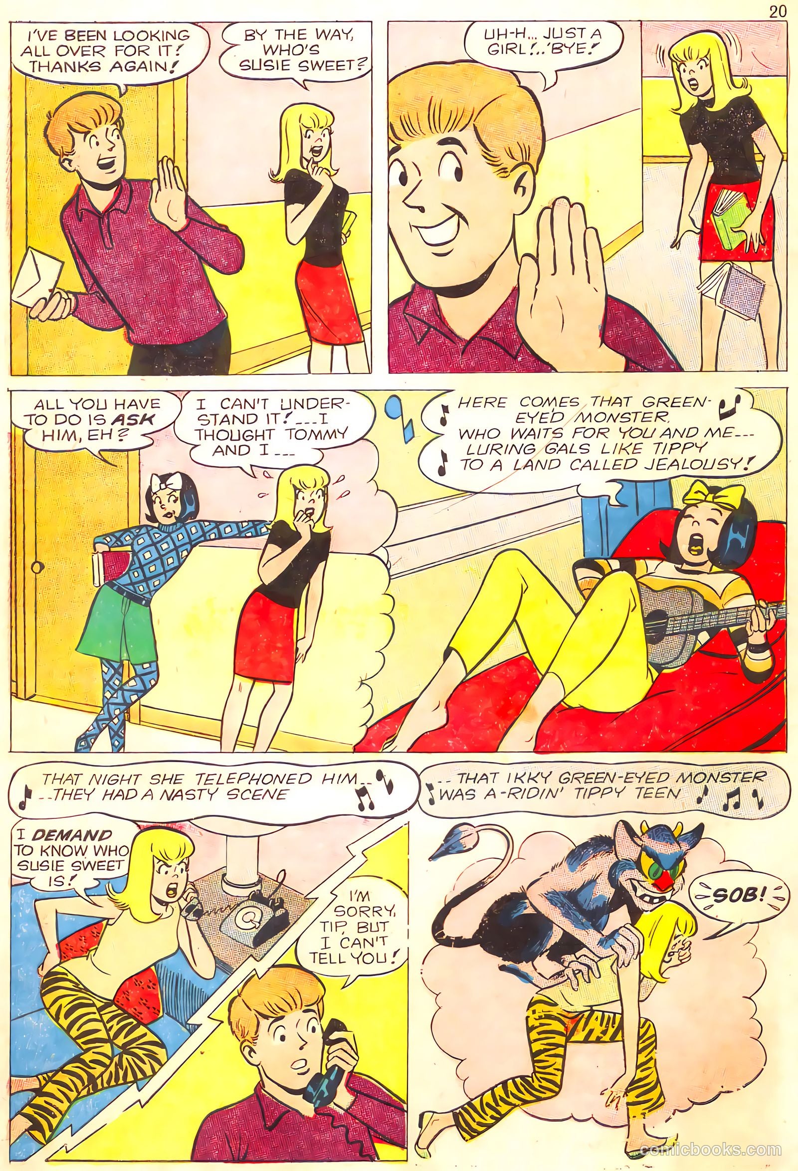 Tippy's Friends Go-Go and Animal #4 (1967) — page 22 of 68