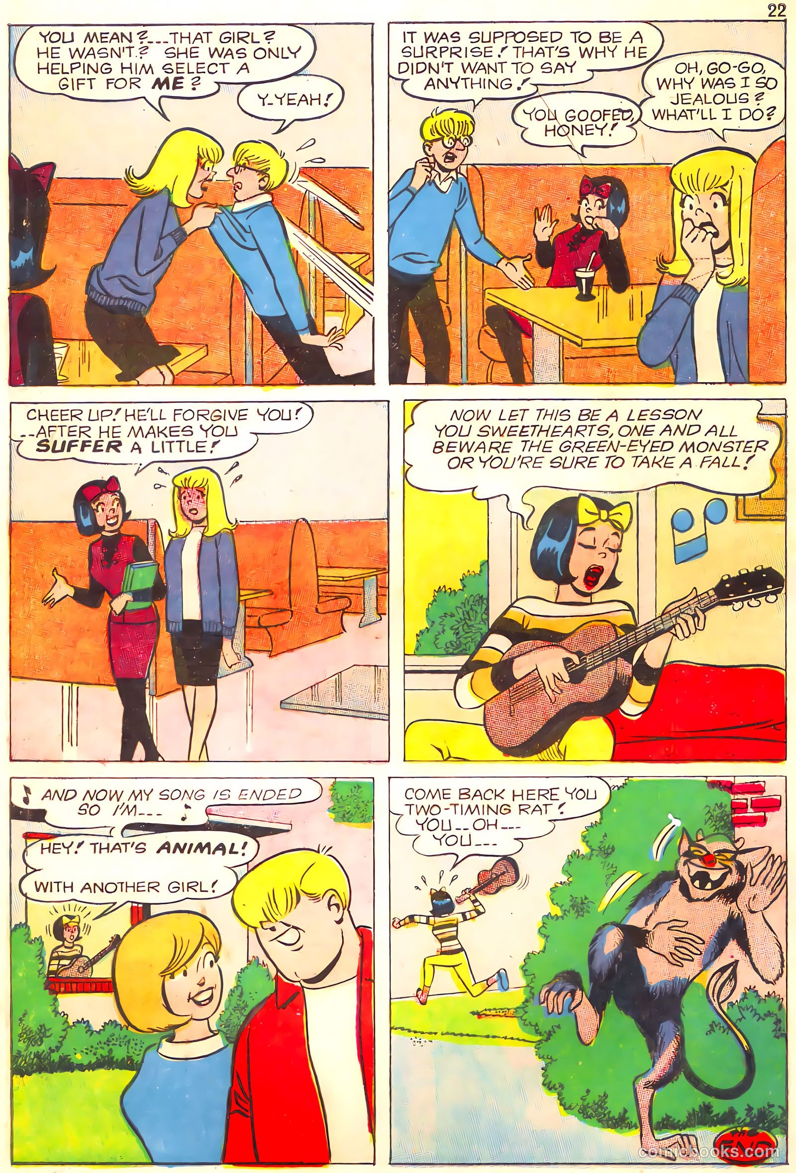 Tippy's Friends Go-Go and Animal #4 (1967) — page 24 of 68