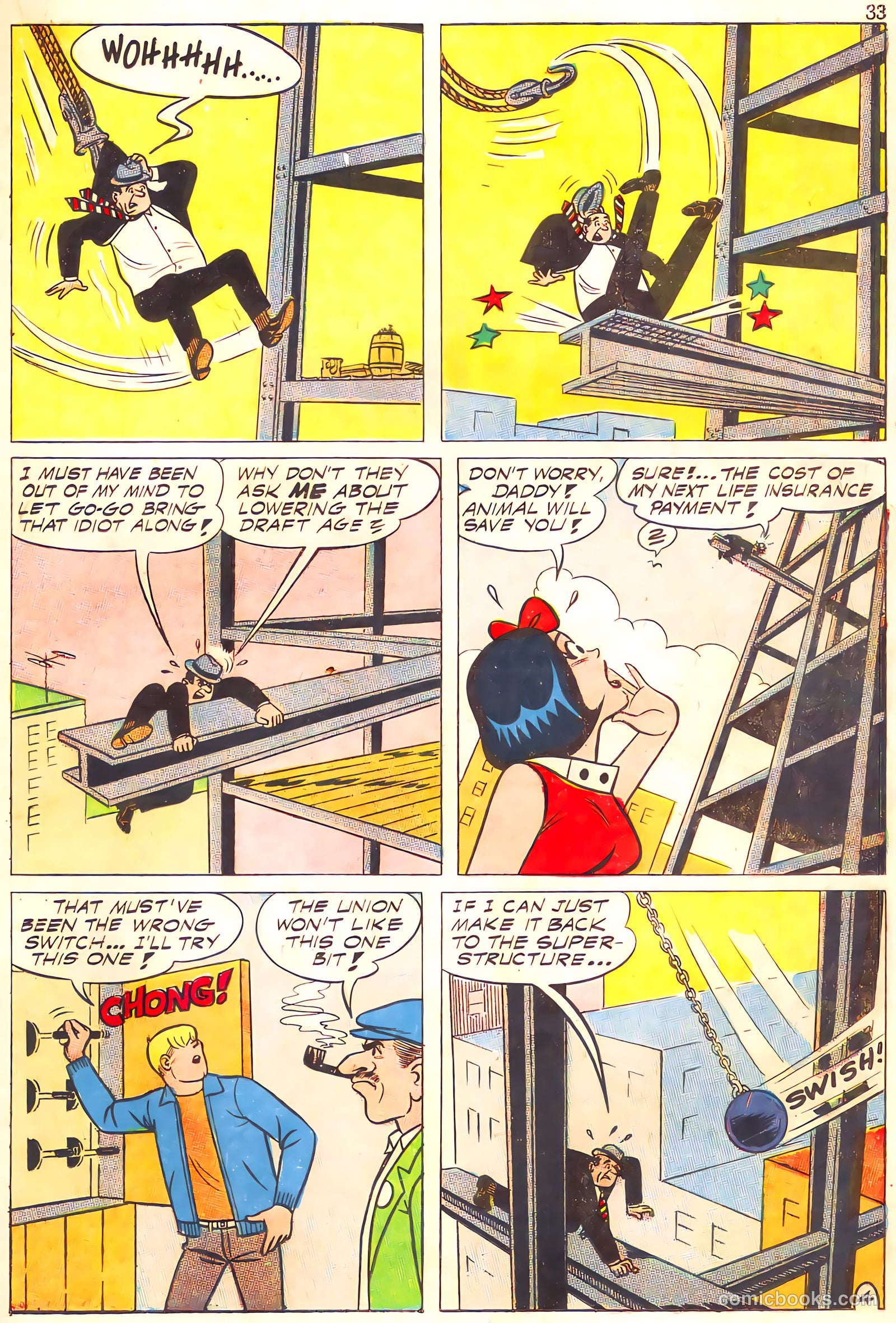 Tippy's Friends Go-Go and Animal #4 (1967) — page 35 of 68