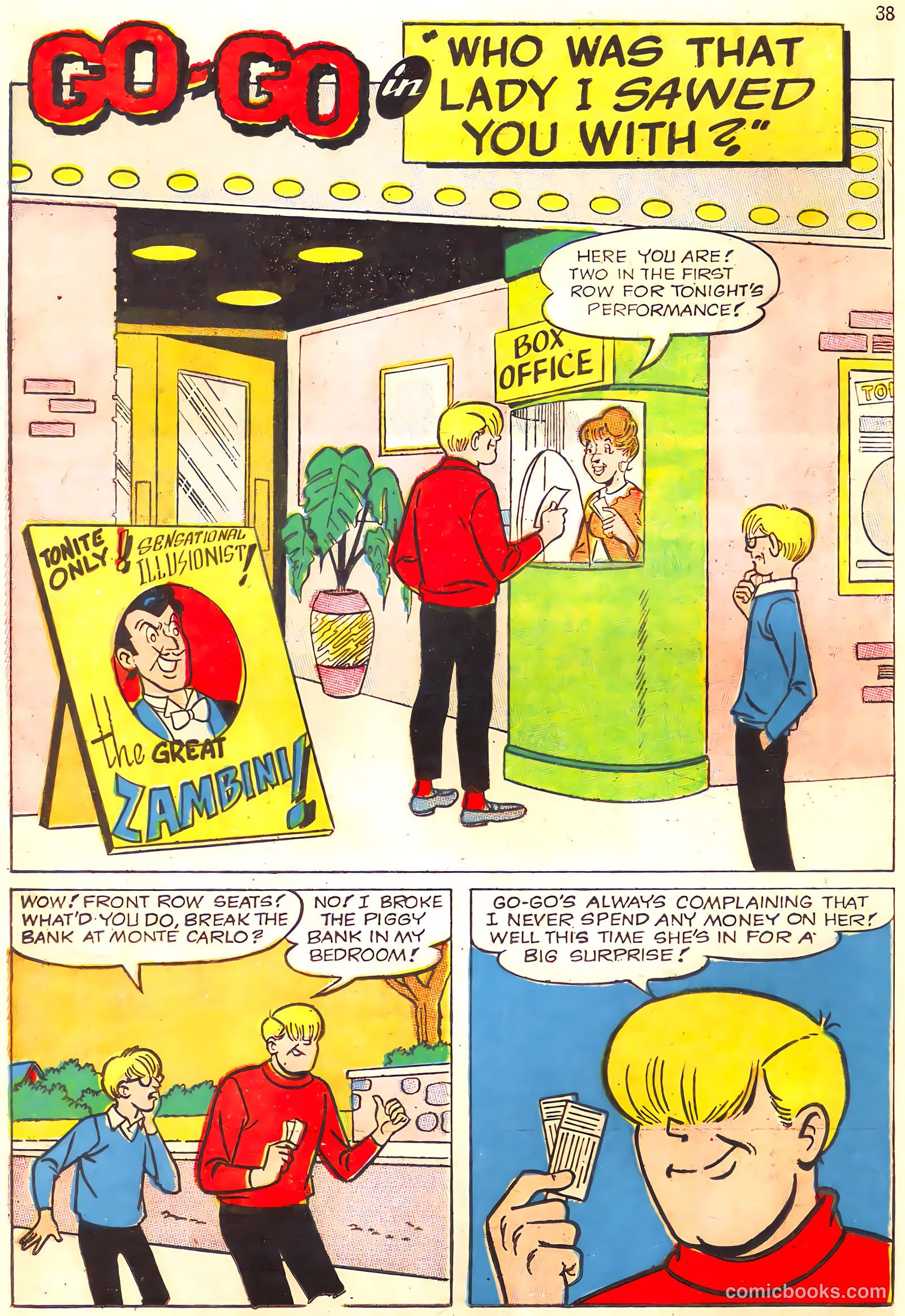 Tippy's Friends Go-Go and Animal #4 (1967) — page 40 of 68