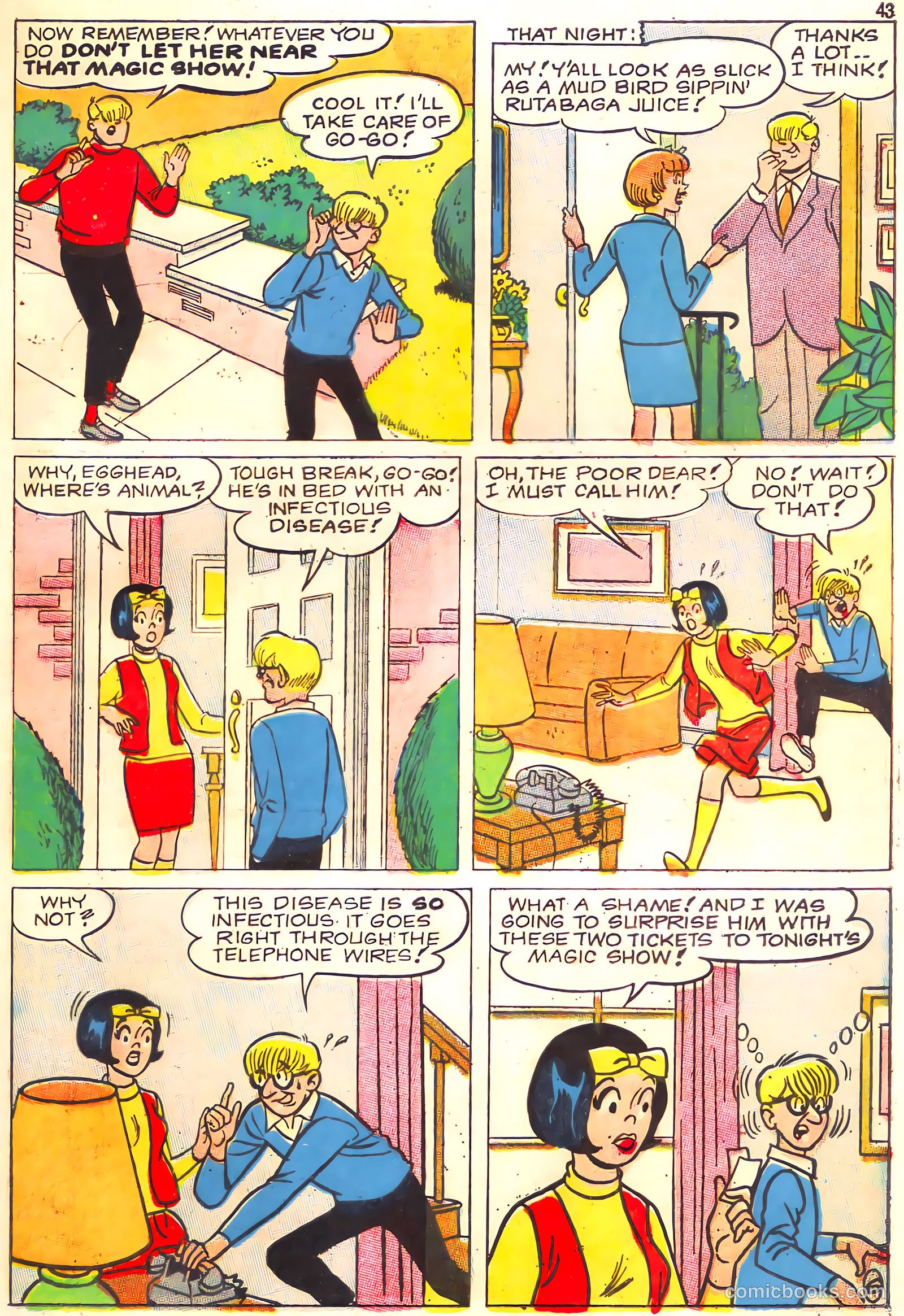 Tippy's Friends Go-Go and Animal #4 (1967) — page 45 of 68