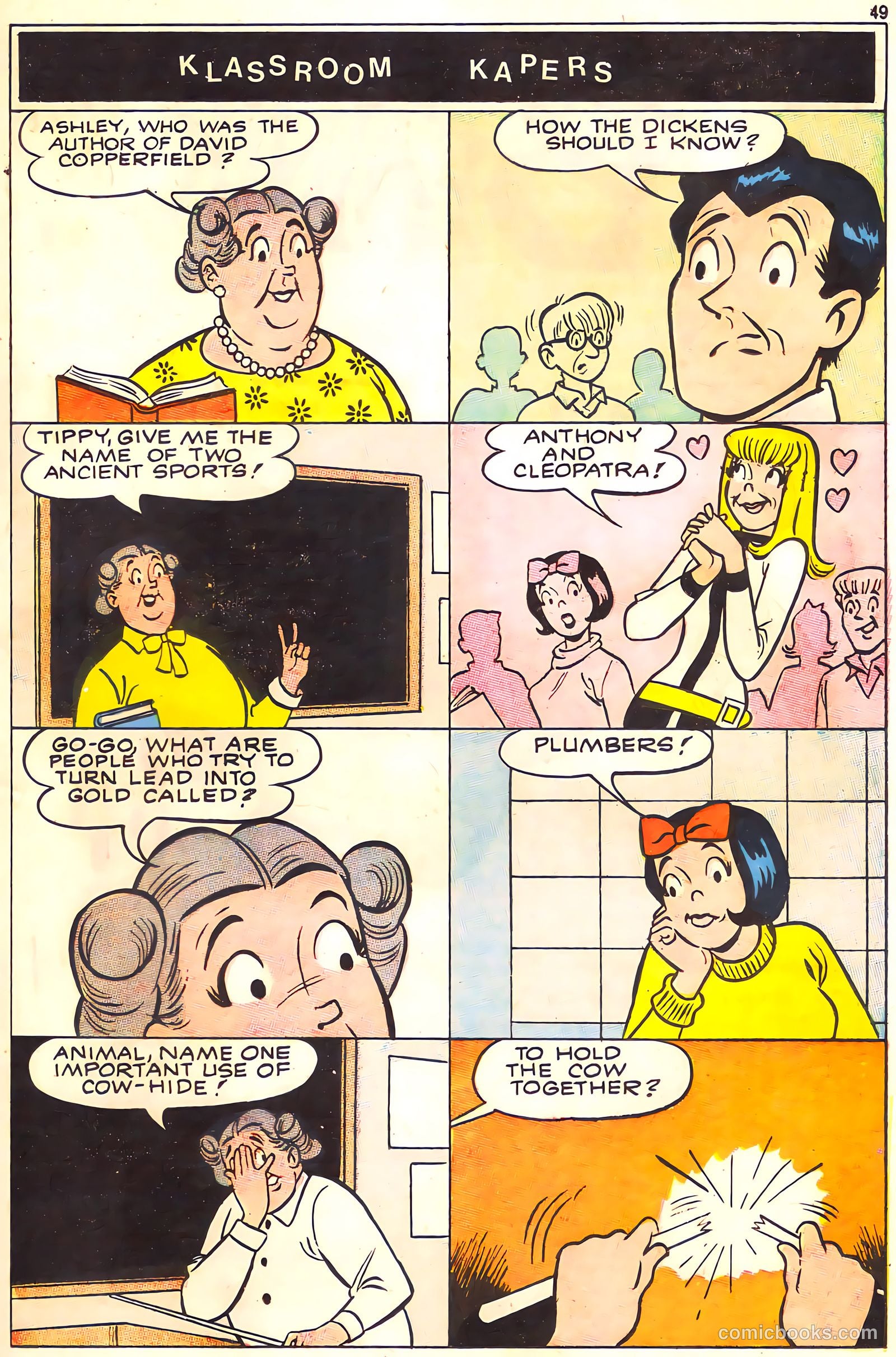 Tippy's Friends Go-Go and Animal #4 (1967) — page 51 of 68