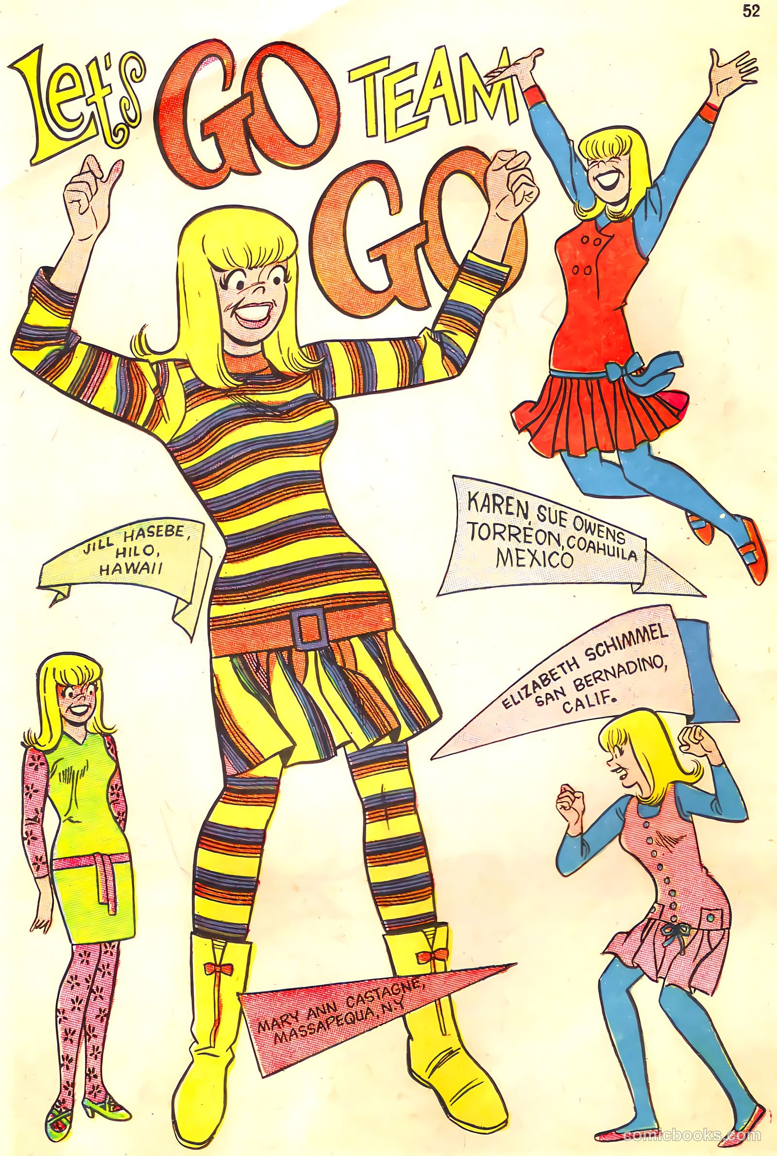 Tippy's Friends Go-Go and Animal #4 (1967) — page 54 of 68
