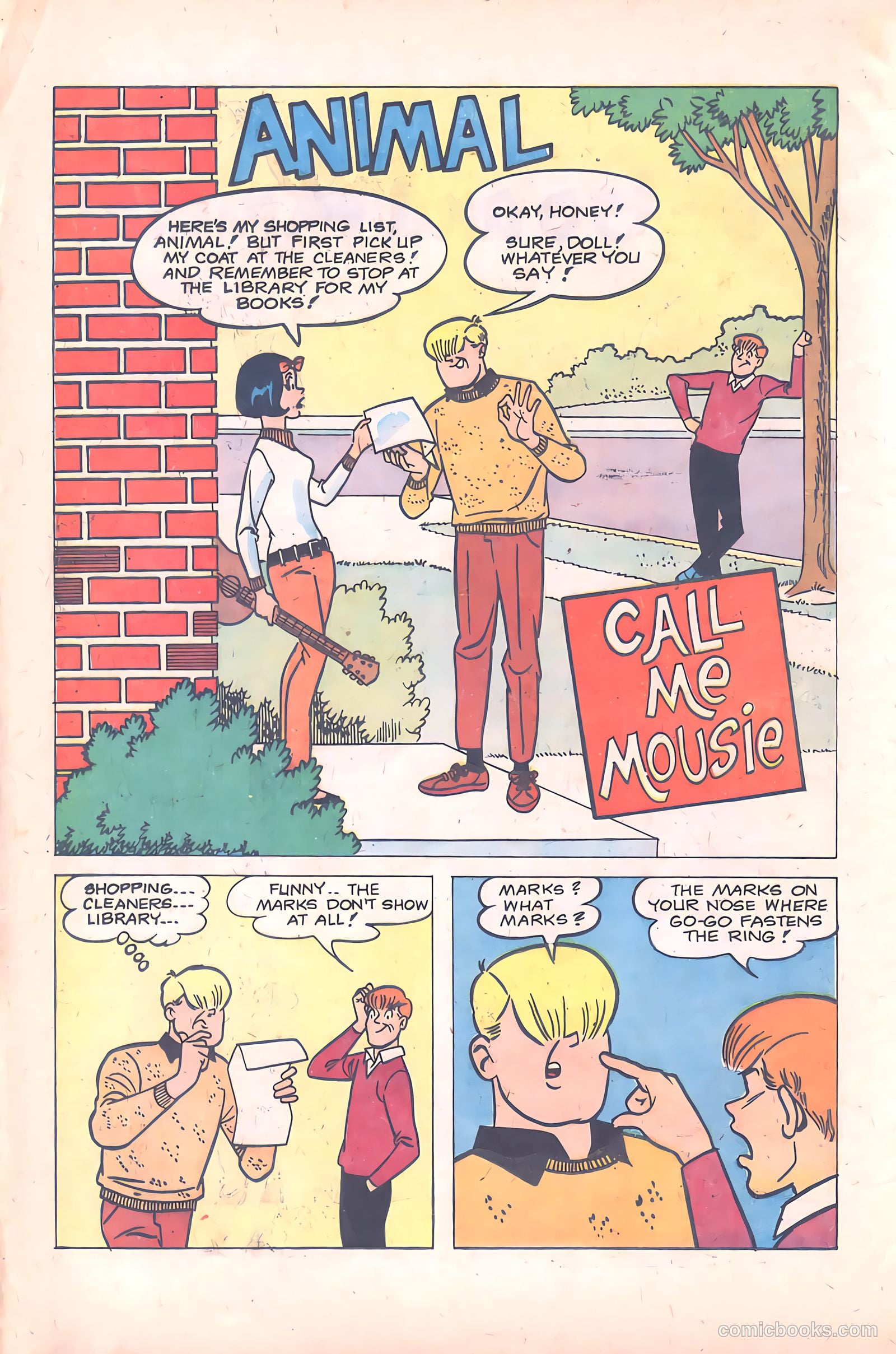 Tippy's Friends Go-Go and Animal #5 (1967) — page 4 of 67