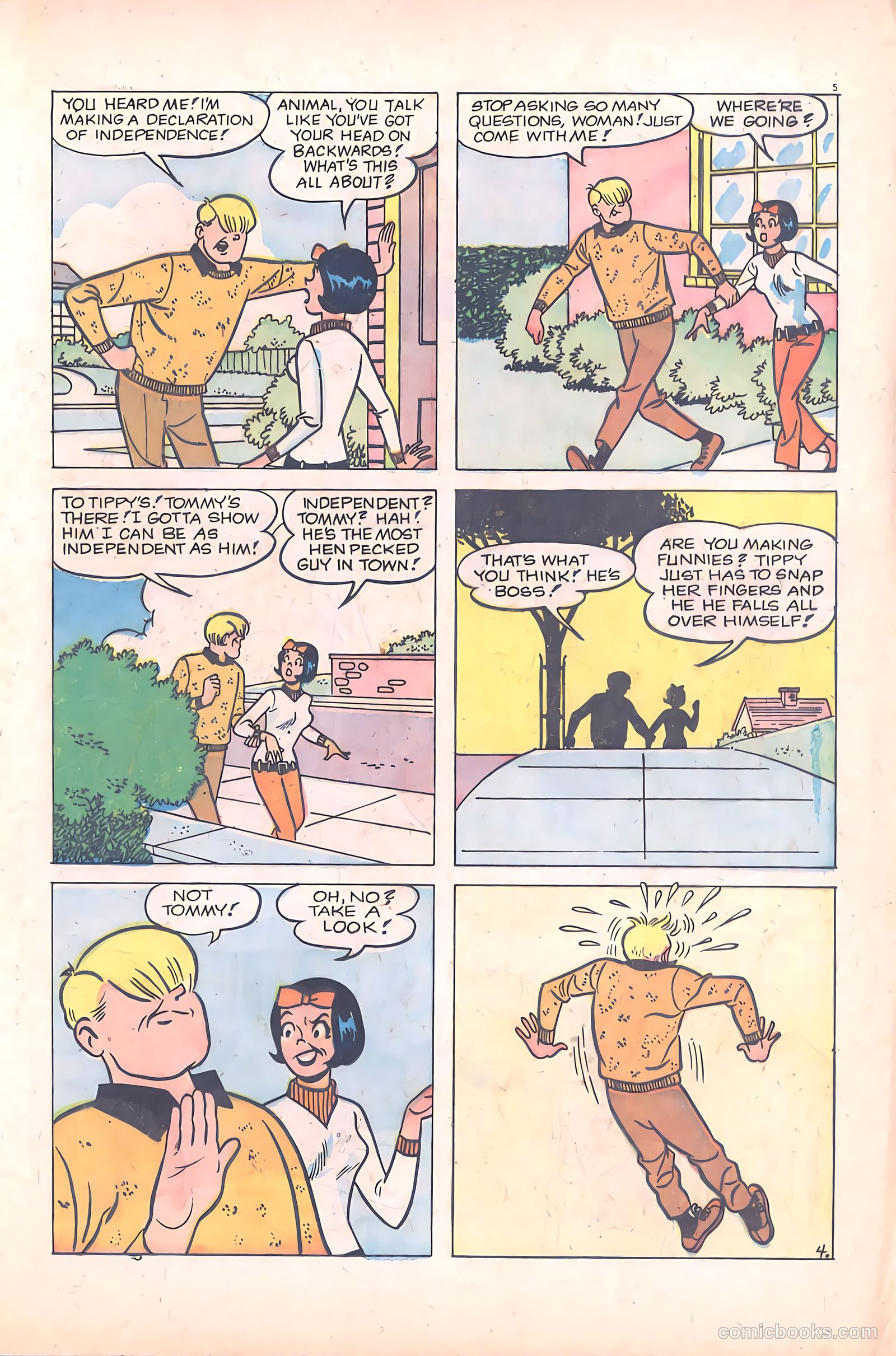Tippy's Friends Go-Go and Animal #5 (1967) — page 7 of 67