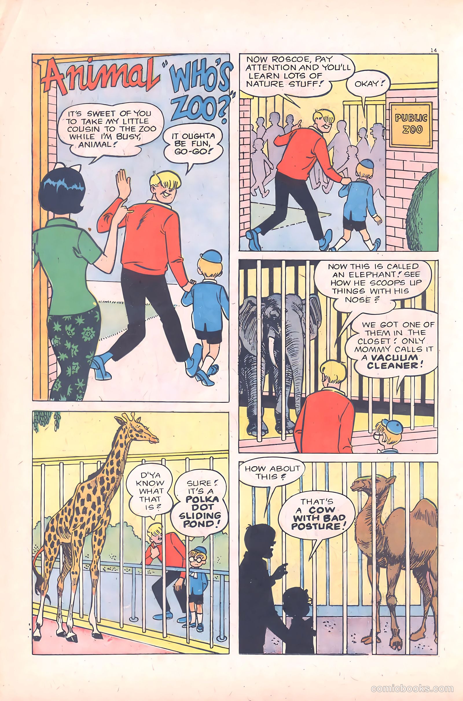 Tippy's Friends Go-Go and Animal #5 (1967) — page 16 of 67