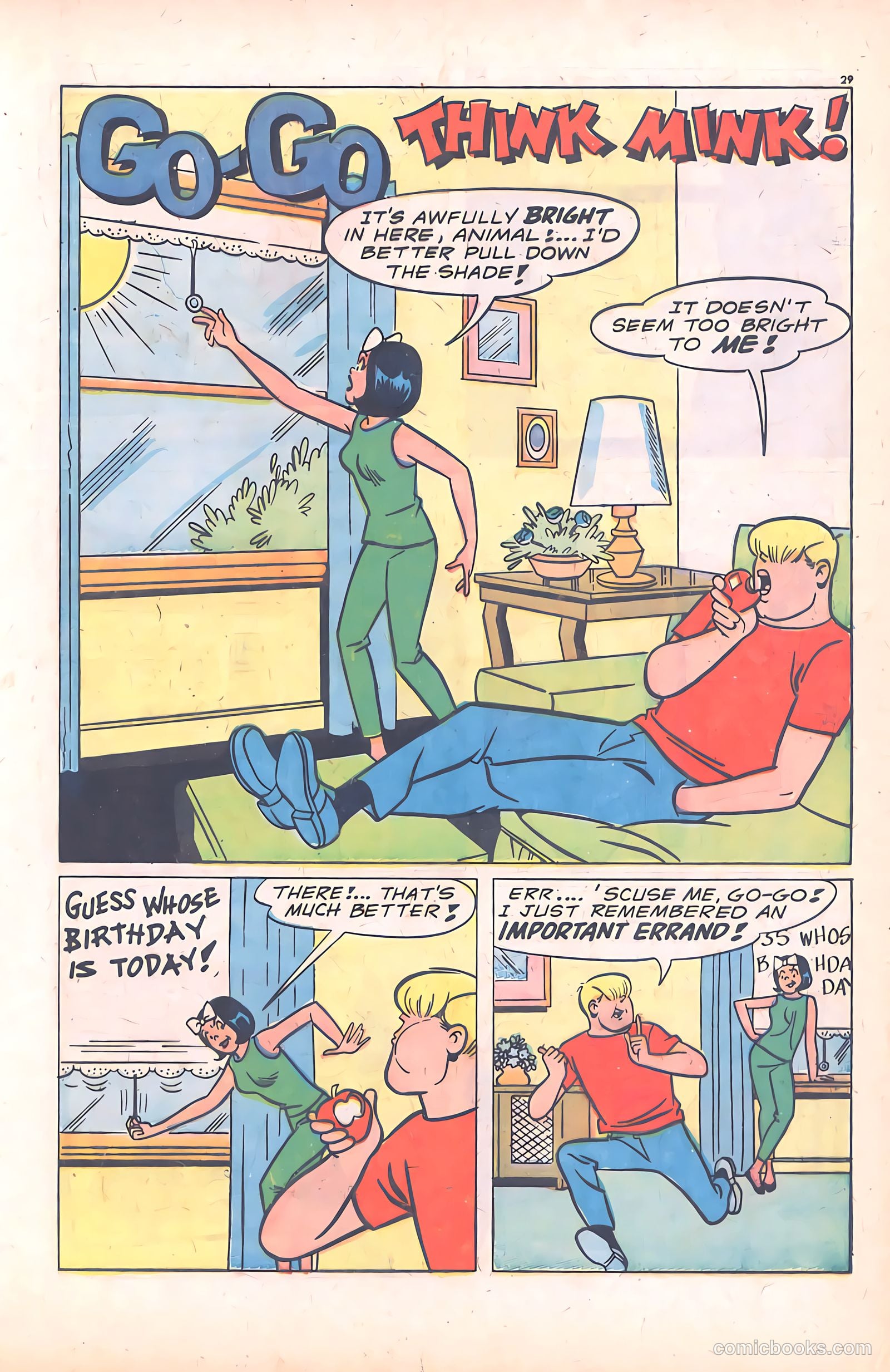 Tippy's Friends Go-Go and Animal #5 (1967) — page 31 of 67