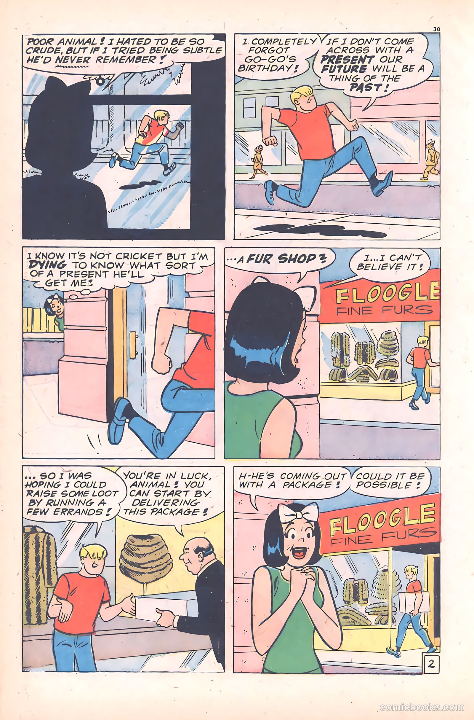 Tippy's Friends Go-Go and Animal #5 (1967) — page 32 of 67