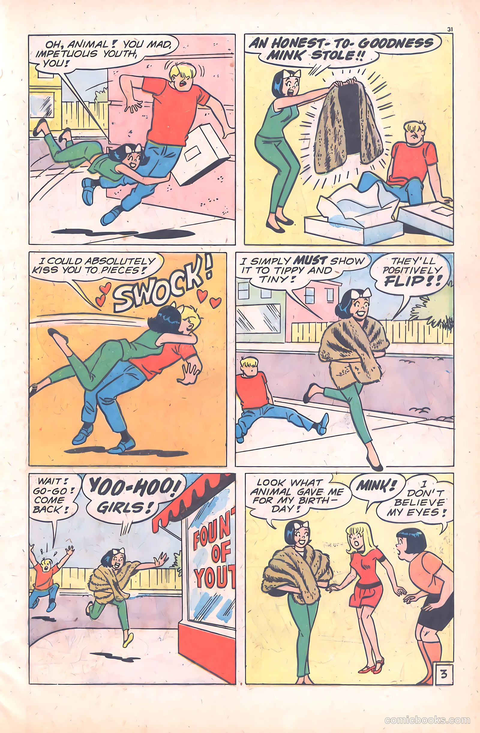 Tippy's Friends Go-Go and Animal #5 (1967) — page 33 of 67