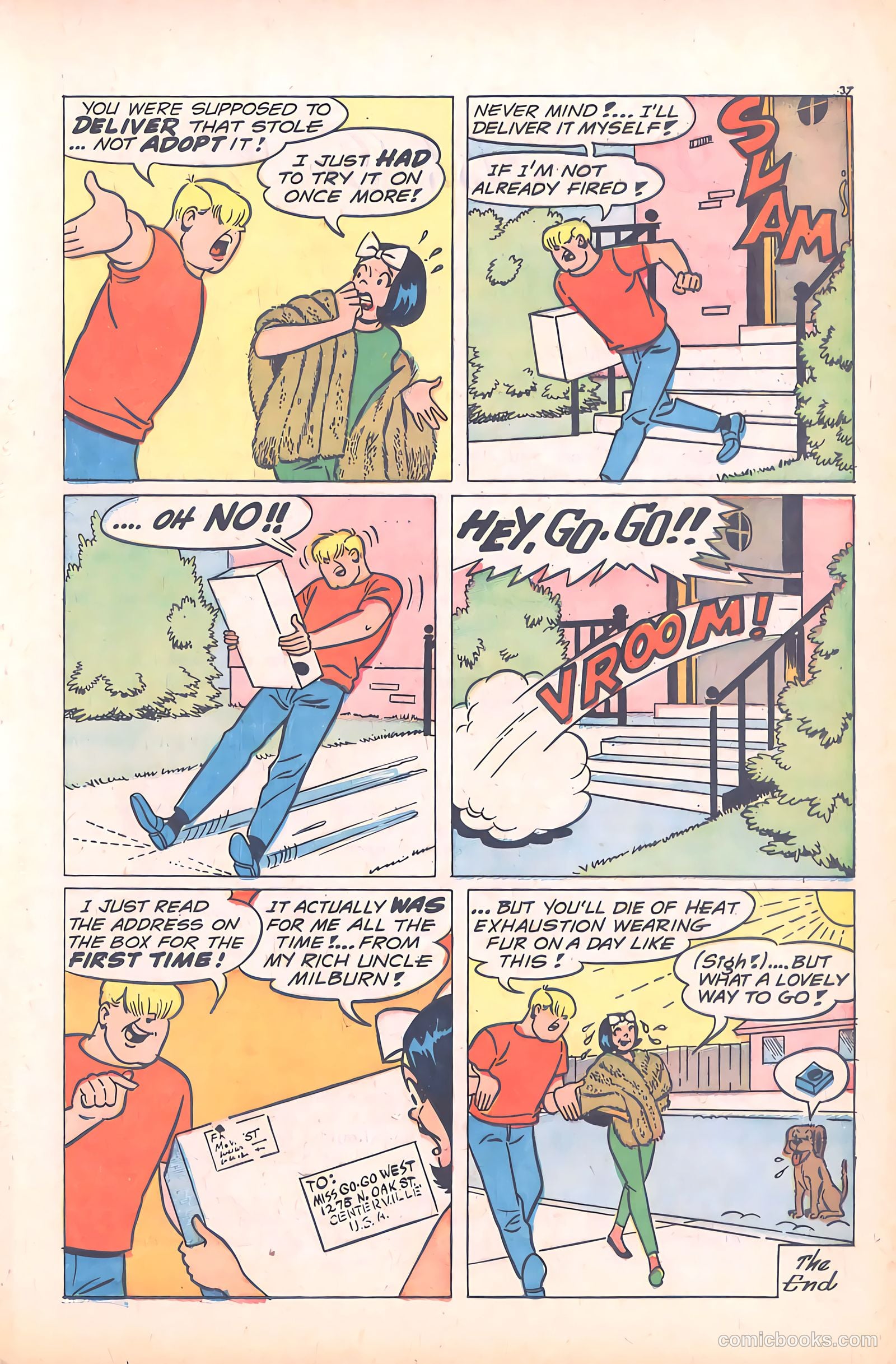 Tippy's Friends Go-Go and Animal #5 (1967) — page 39 of 67