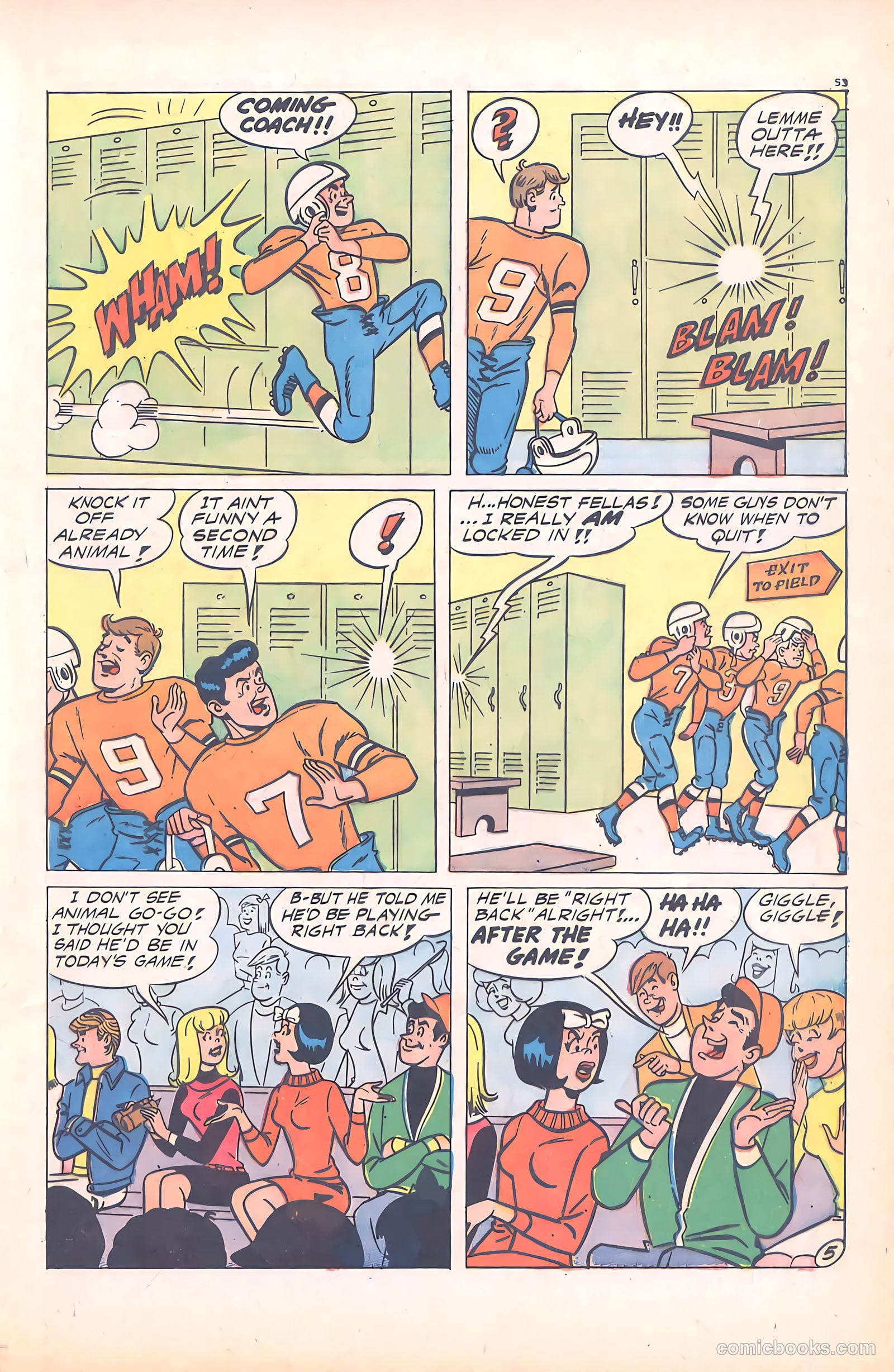 Tippy's Friends Go-Go and Animal #5 (1967) — page 54 of 67