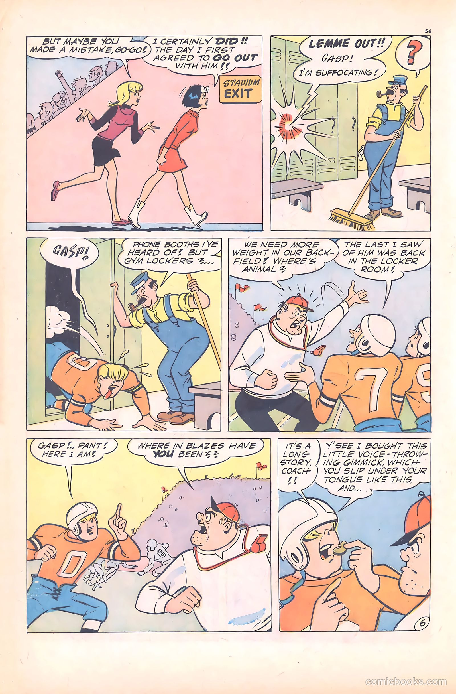 Tippy's Friends Go-Go and Animal #5 (1967) — page 55 of 67