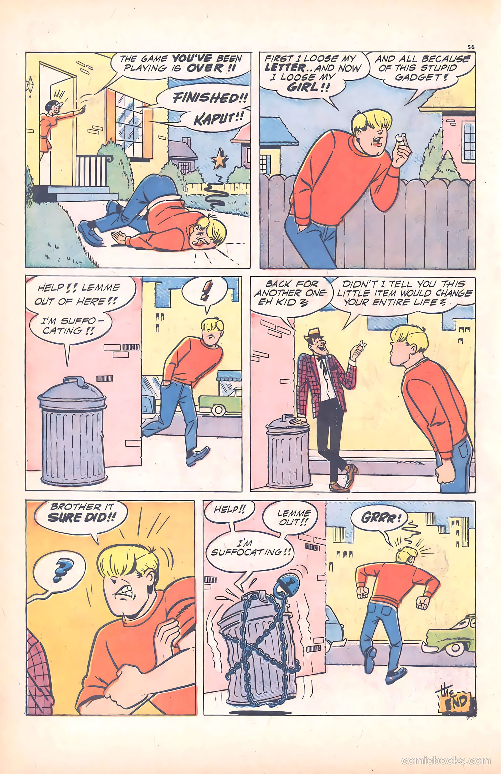 Tippy's Friends Go-Go and Animal #5 (1967) — page 57 of 67
