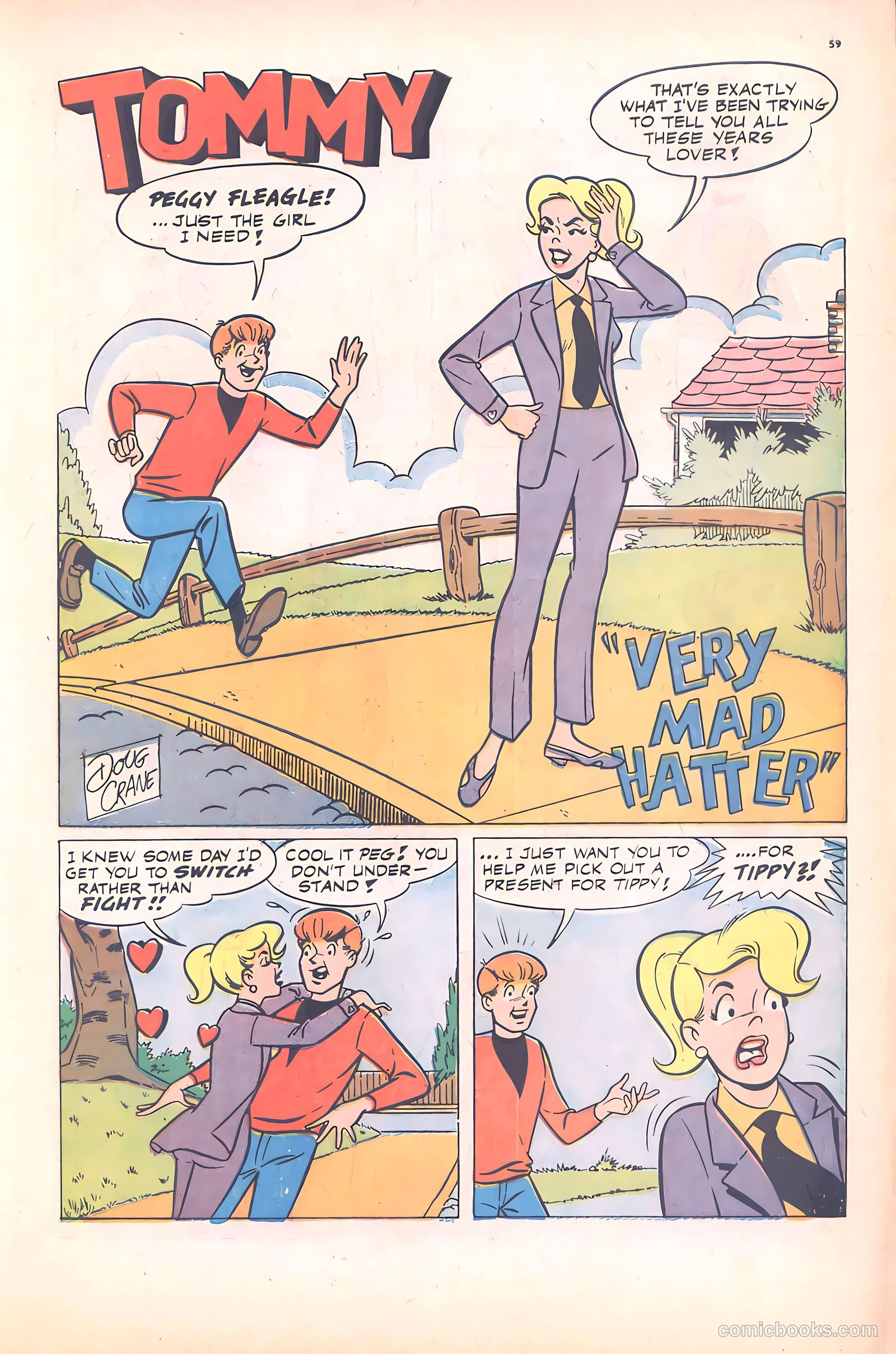 Tippy's Friends Go-Go and Animal #5 (1967) — page 60 of 67