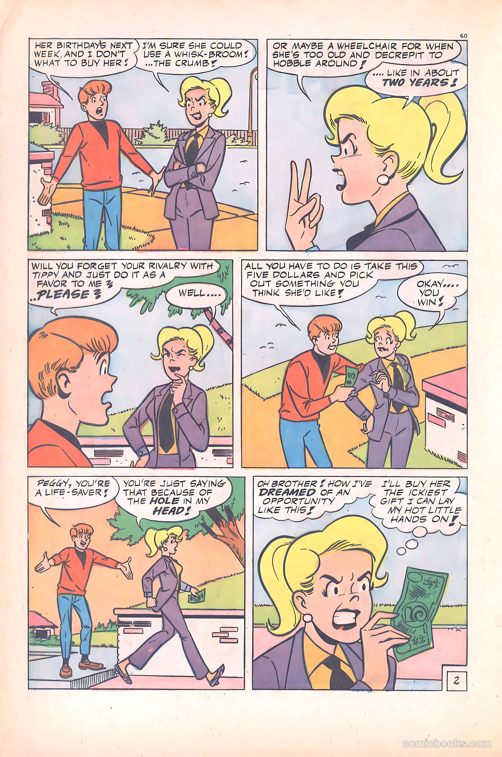 Tippy's Friends Go-Go and Animal #5 (1967) — page 61 of 67