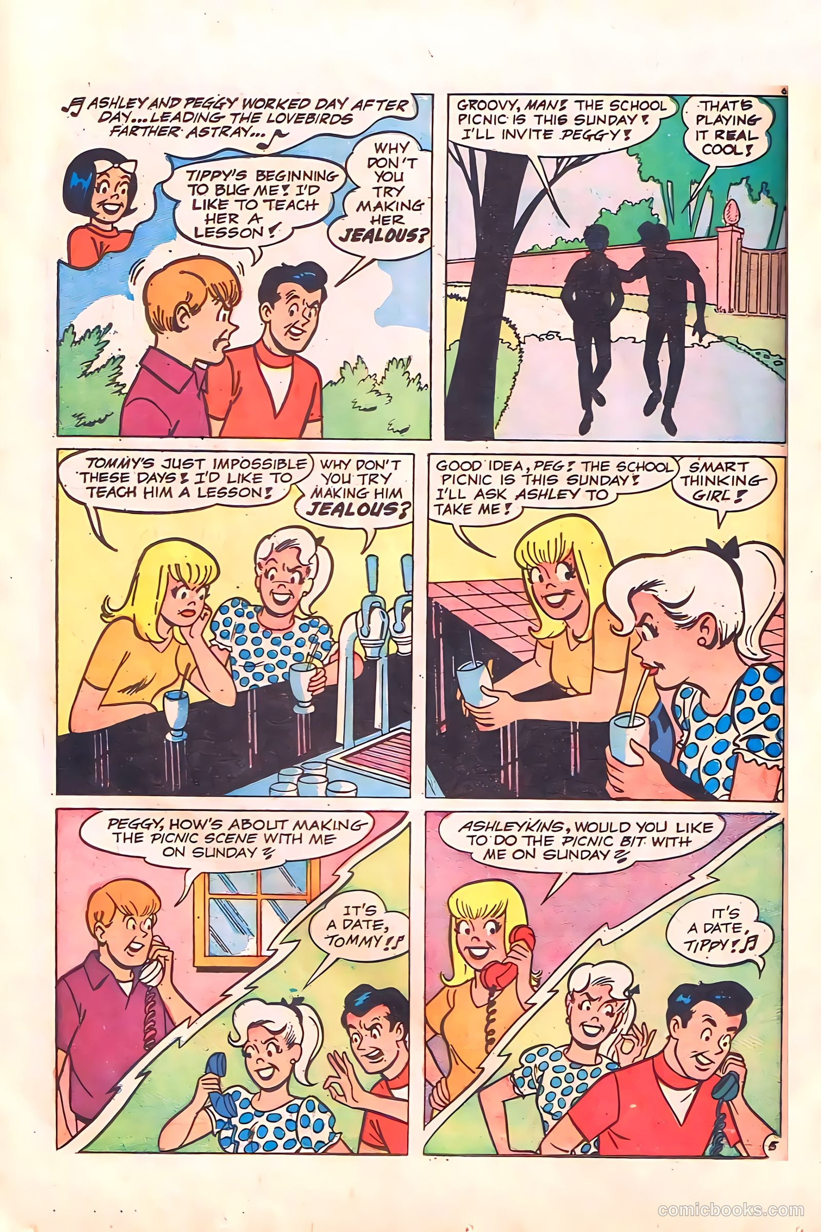 Tippy's Friends Go-Go and Animal #6 (1967) — page 8 of 50