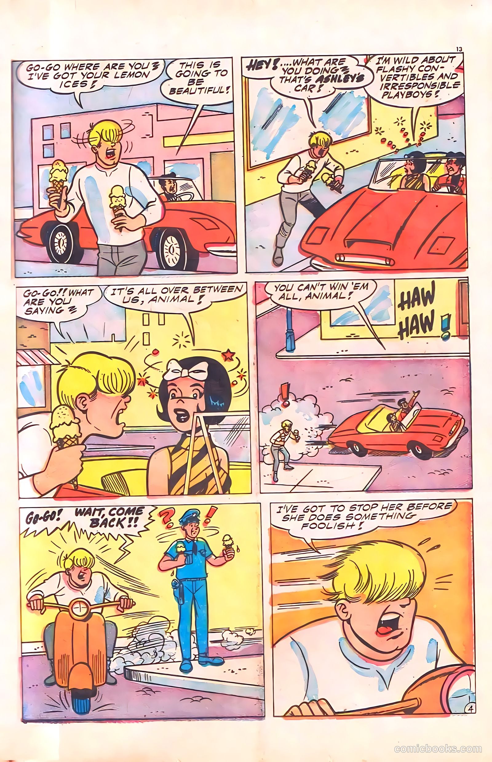Tippy's Friends Go-Go and Animal #6 (1967) — page 14 of 50