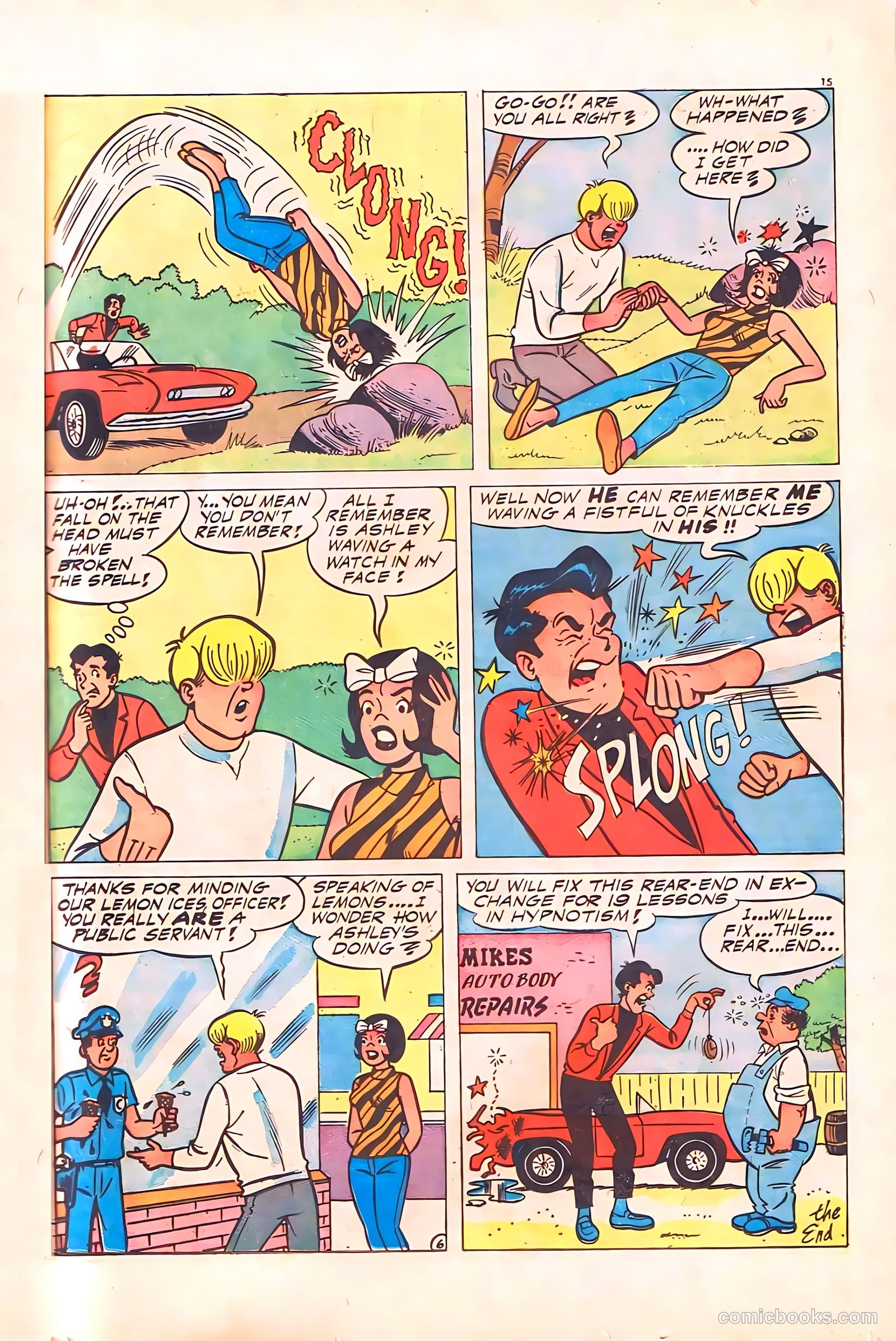 Tippy's Friends Go-Go and Animal #6 (1967) — page 16 of 50