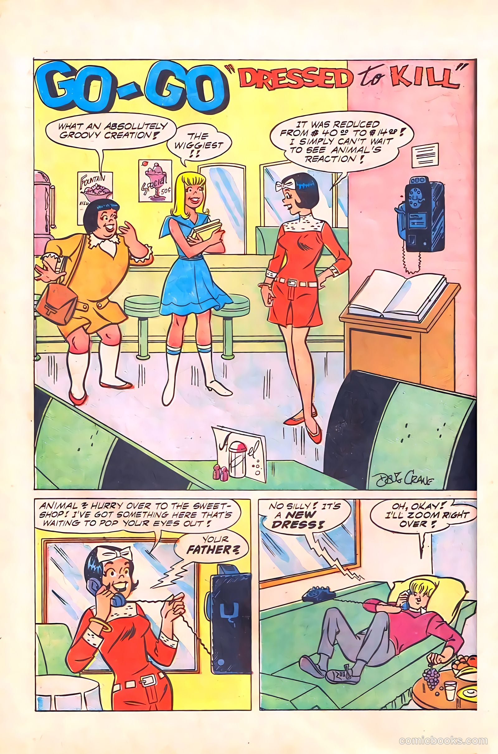 Tippy's Friends Go-Go and Animal #6 (1967) — page 17 of 50