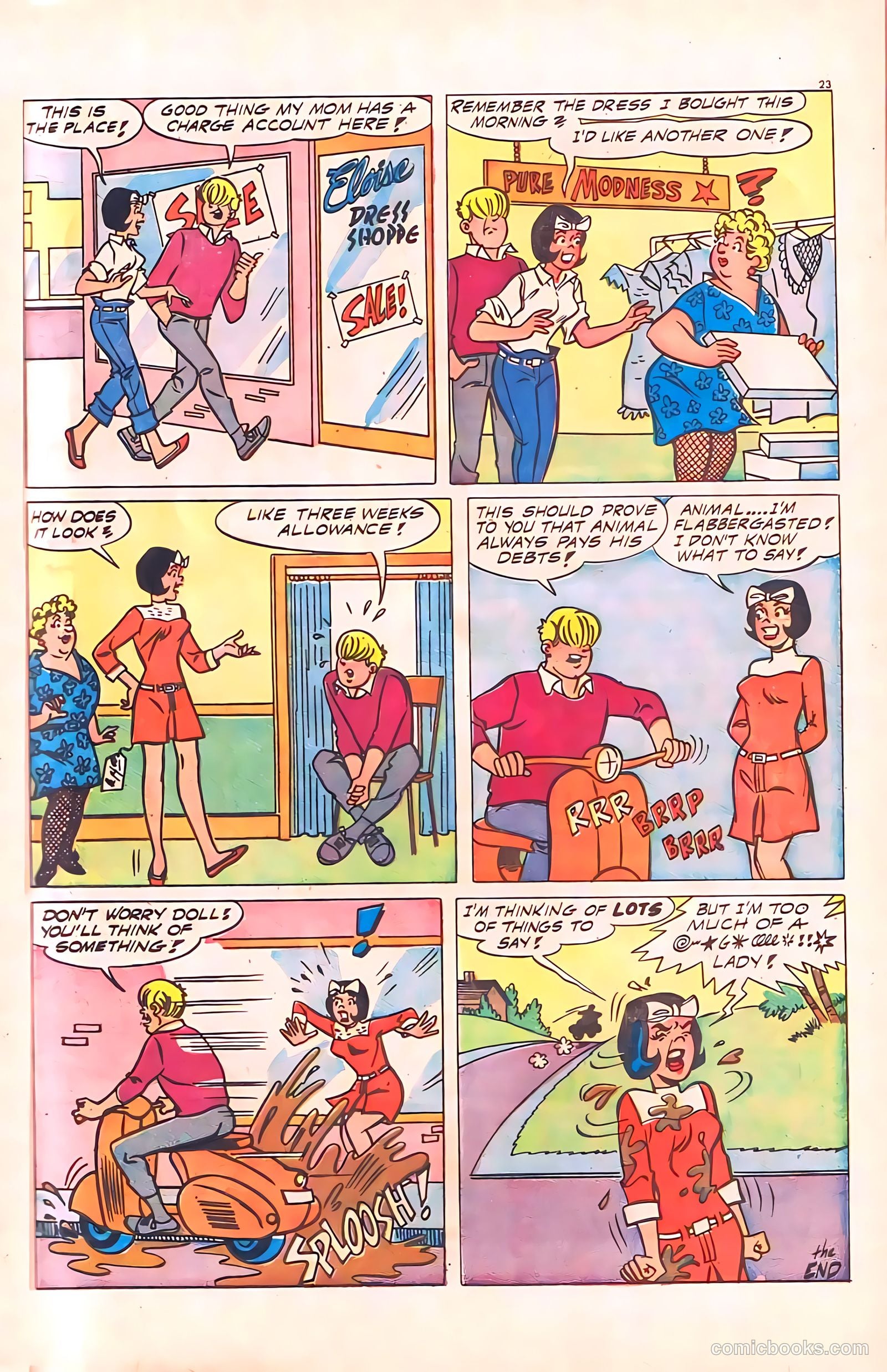 Tippy's Friends Go-Go and Animal #6 (1967) — page 22 of 50