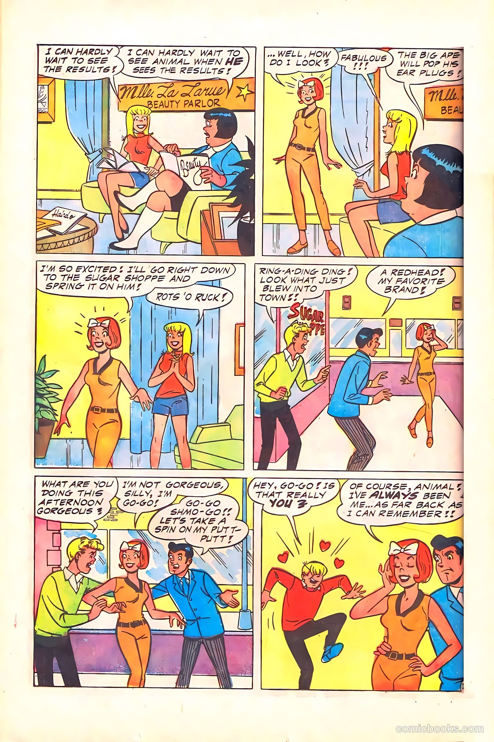 Tippy's Friends Go-Go and Animal #6 (1967) — page 33 of 50