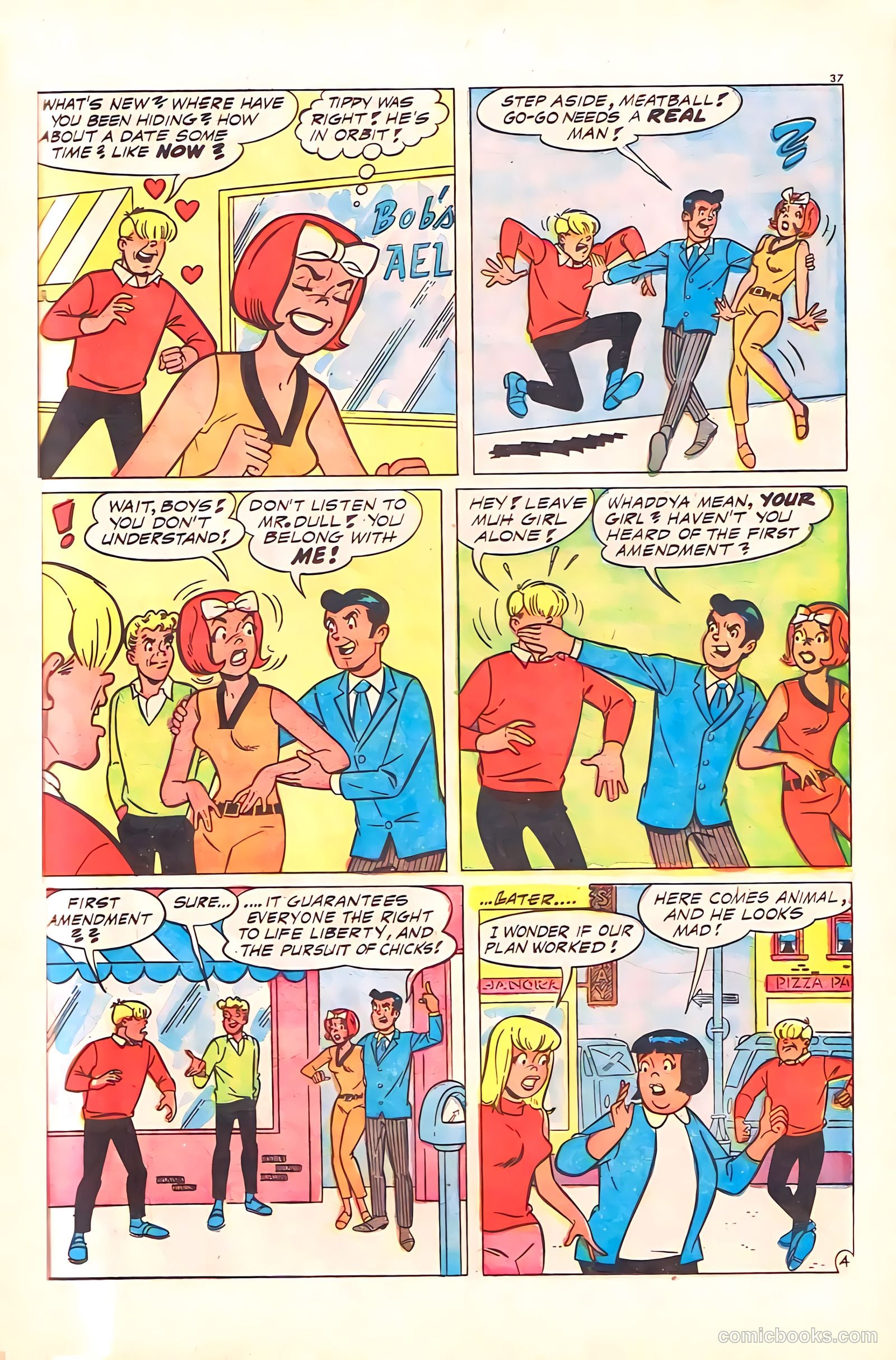 Tippy's Friends Go-Go and Animal #6 (1967) — page 34 of 50