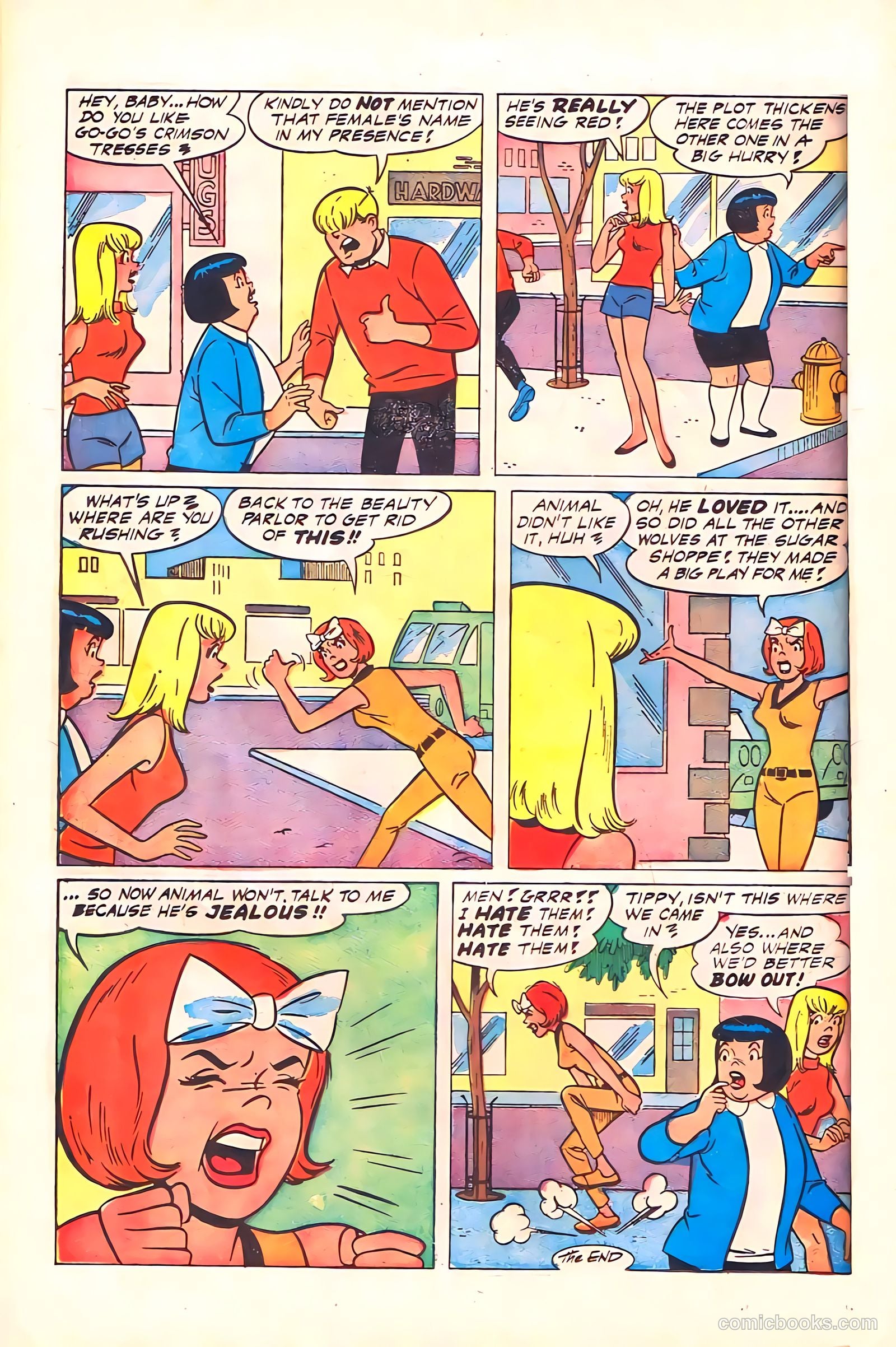 Tippy's Friends Go-Go and Animal #6 (1967) — page 35 of 50
