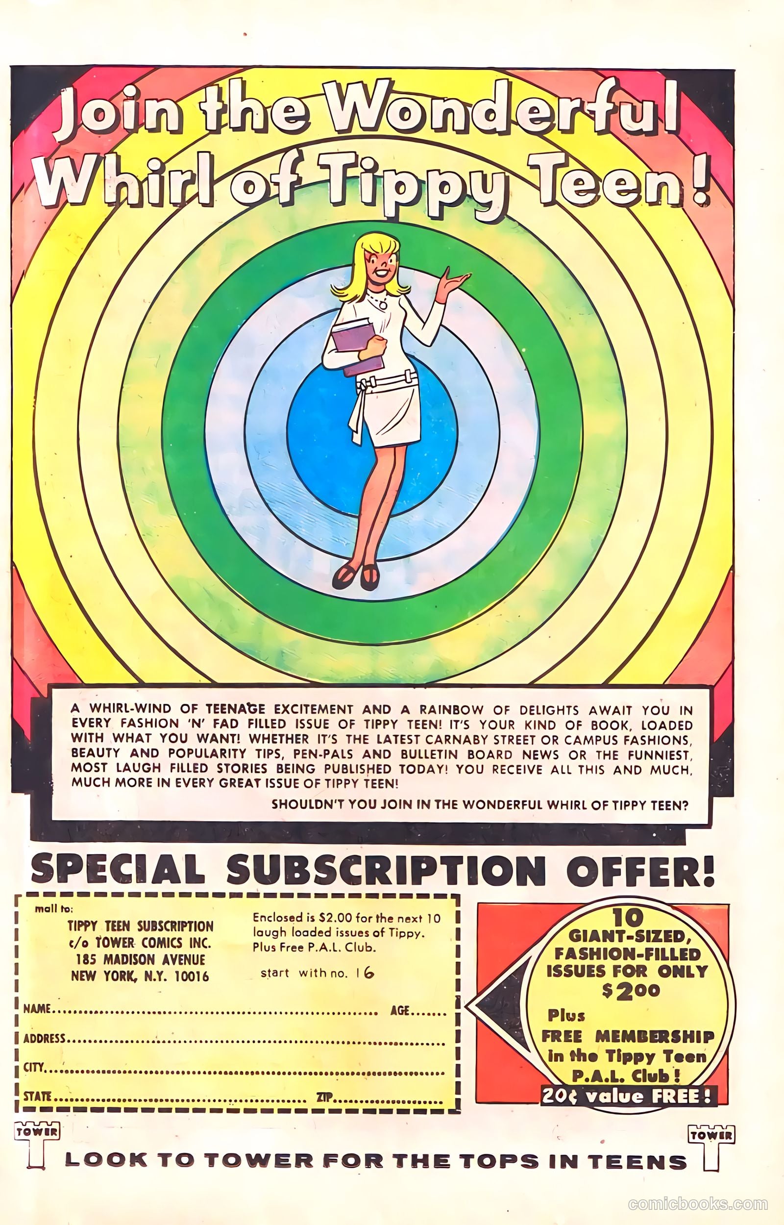Tippy's Friends Go-Go and Animal #6 (1967) — page 36 of 50
