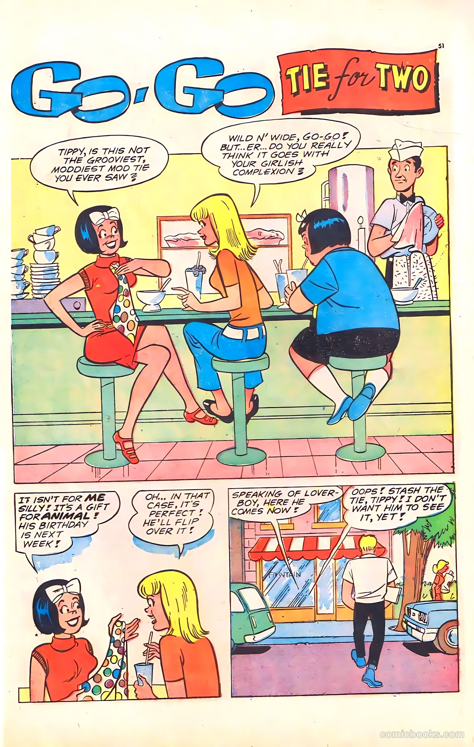 Tippy's Friends Go-Go and Animal #6 (1967) — page 37 of 50