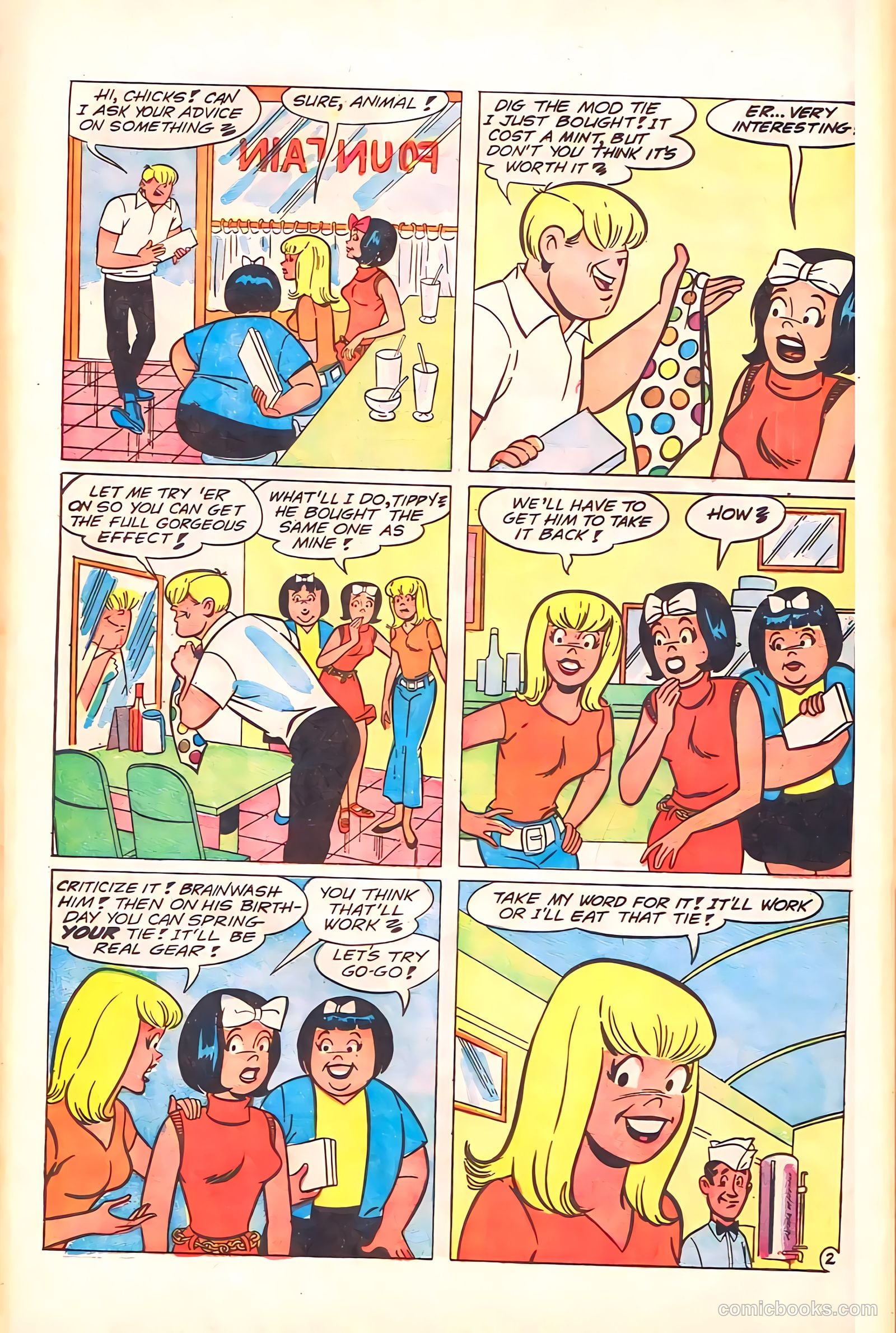 Tippy's Friends Go-Go and Animal #6 (1967) — page 38 of 50
