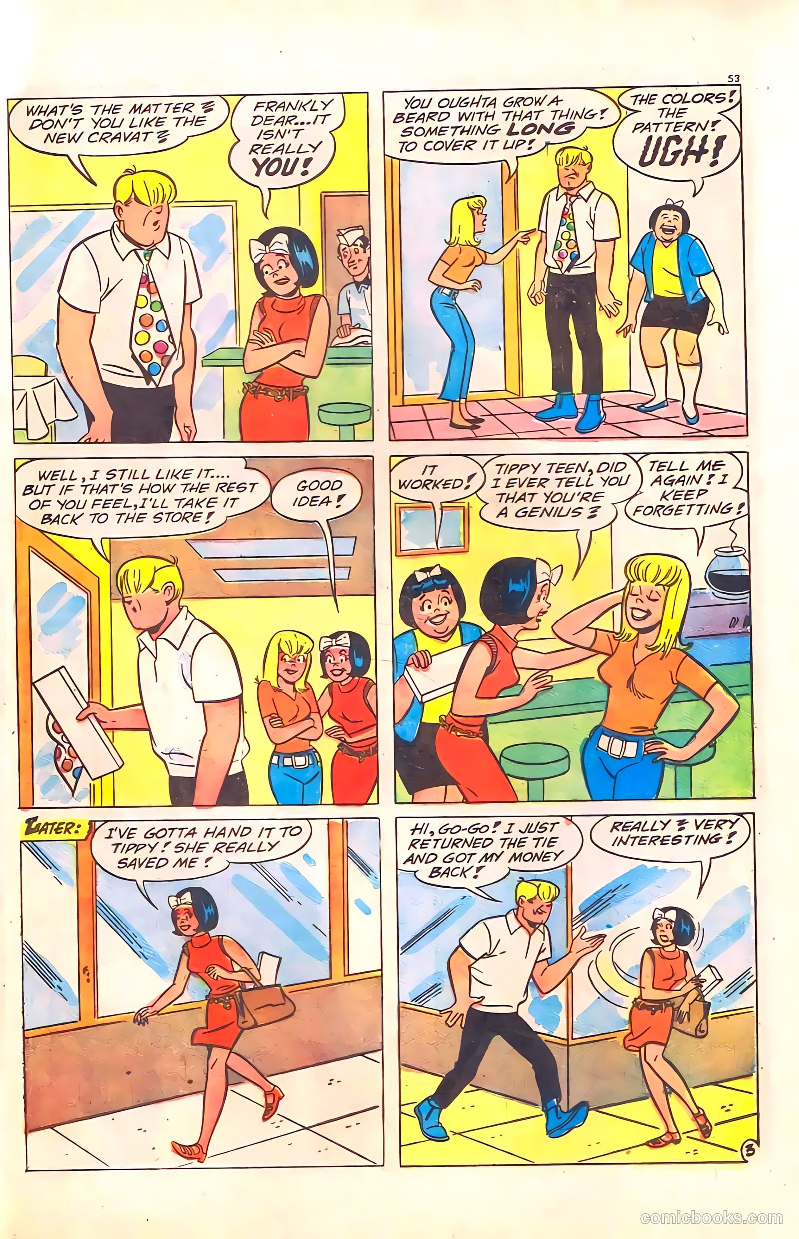 Tippy's Friends Go-Go and Animal #6 (1967) — page 39 of 50