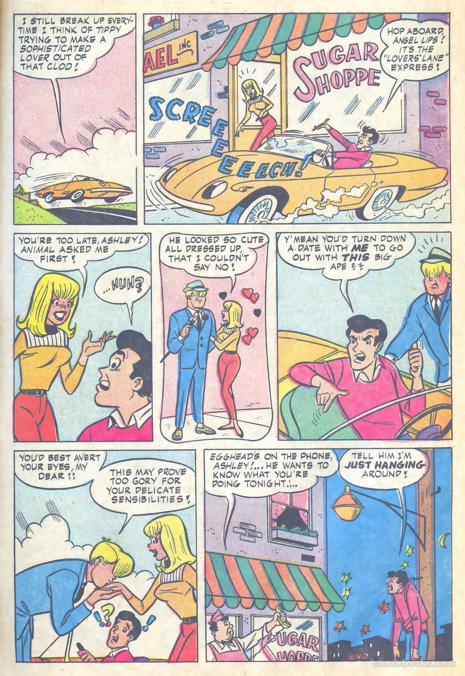 Tippy's Friends Go-Go and Animal #7 (1967) — page 17 of 55