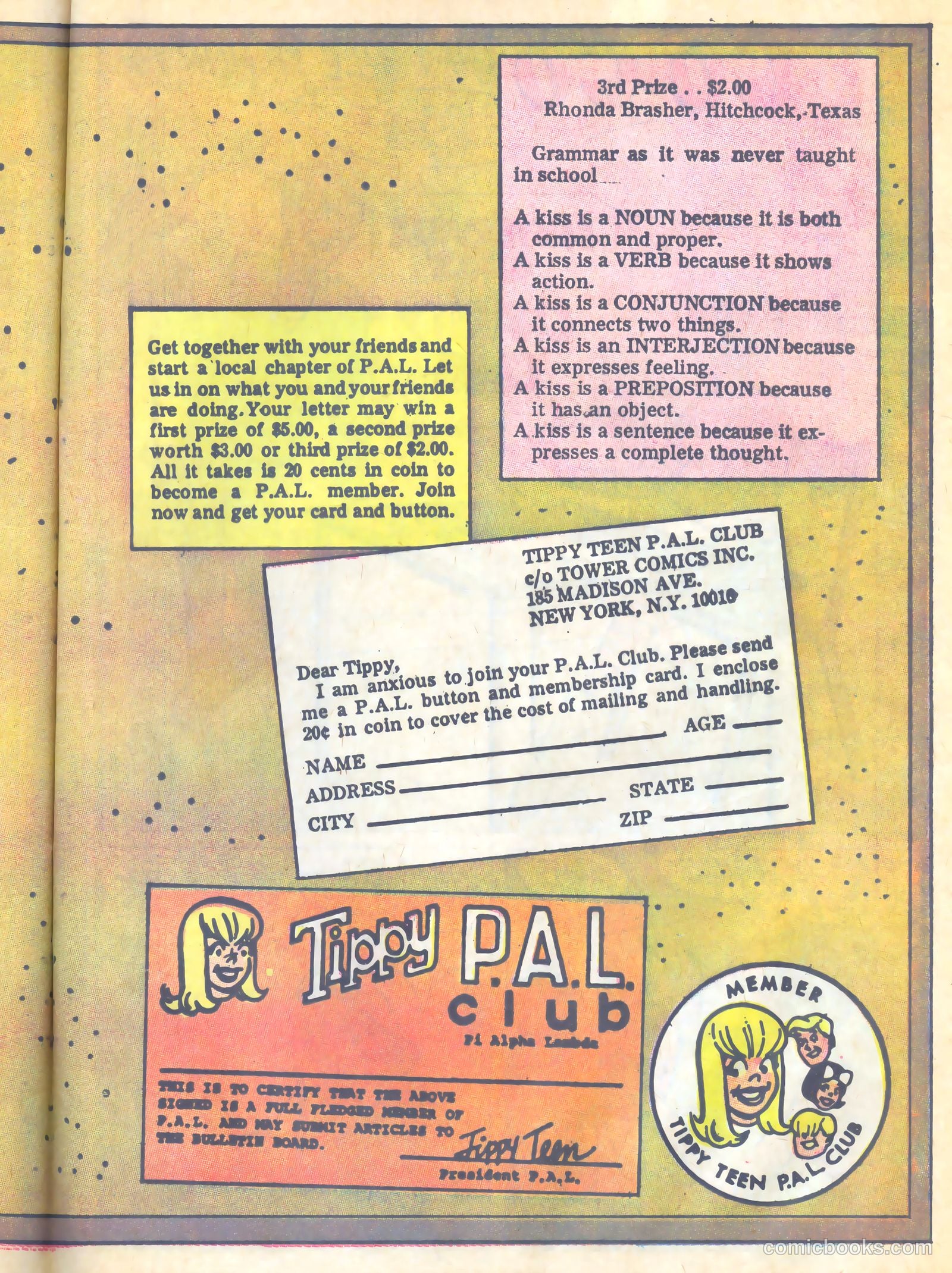 Tippy's Friends Go-Go and Animal #7 (1967) — page 40 of 55