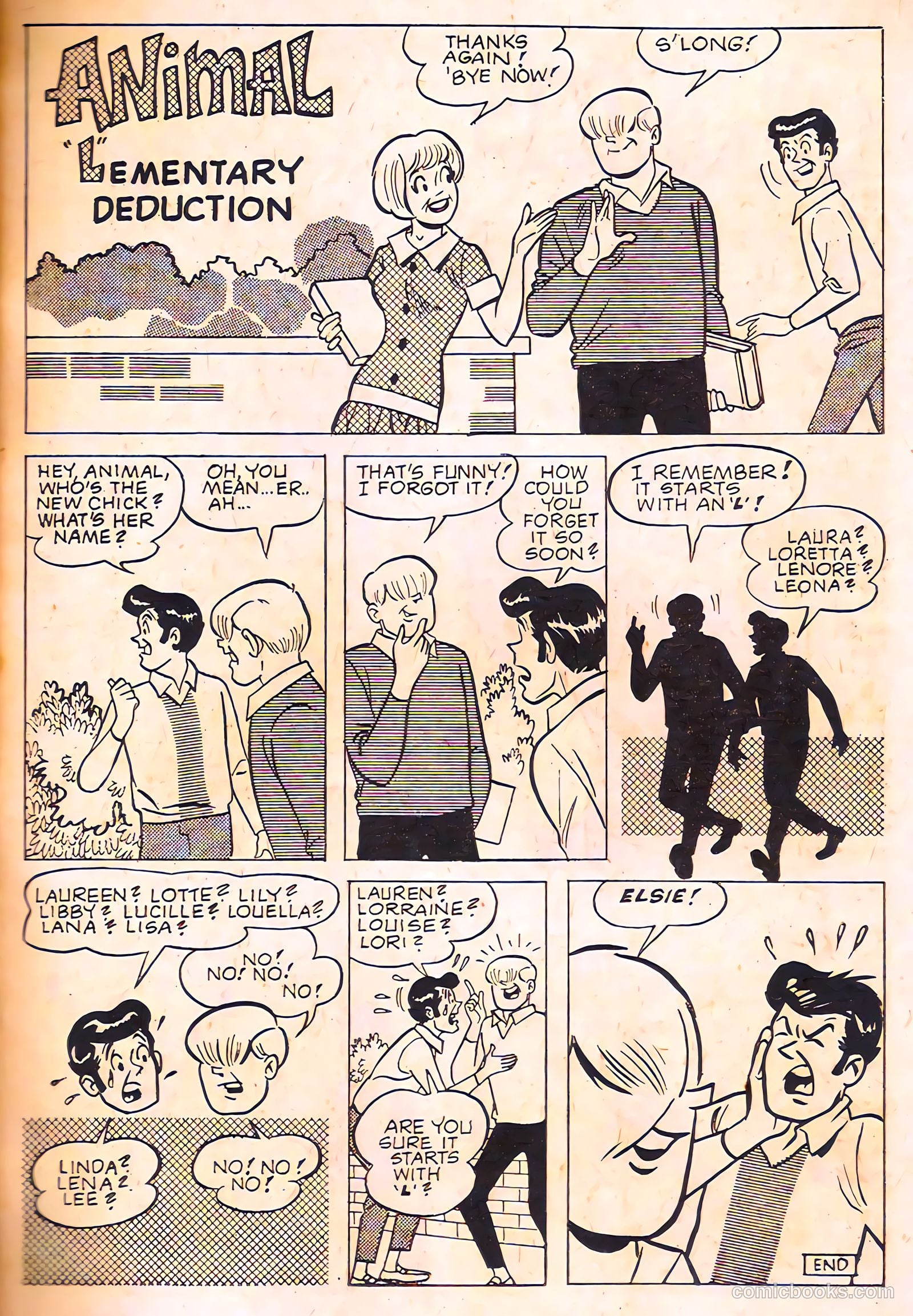 Tippy's Friends Go-Go and Animal #9 (1968) — page 11 of 51