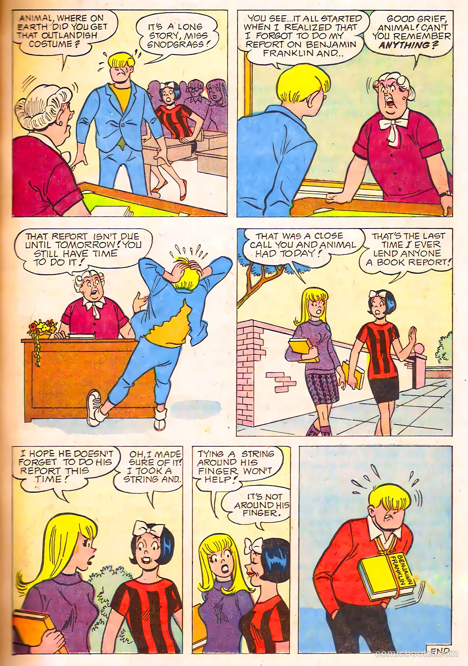 Tippy's Friends Go-Go and Animal #9 (1968) — page 17 of 51