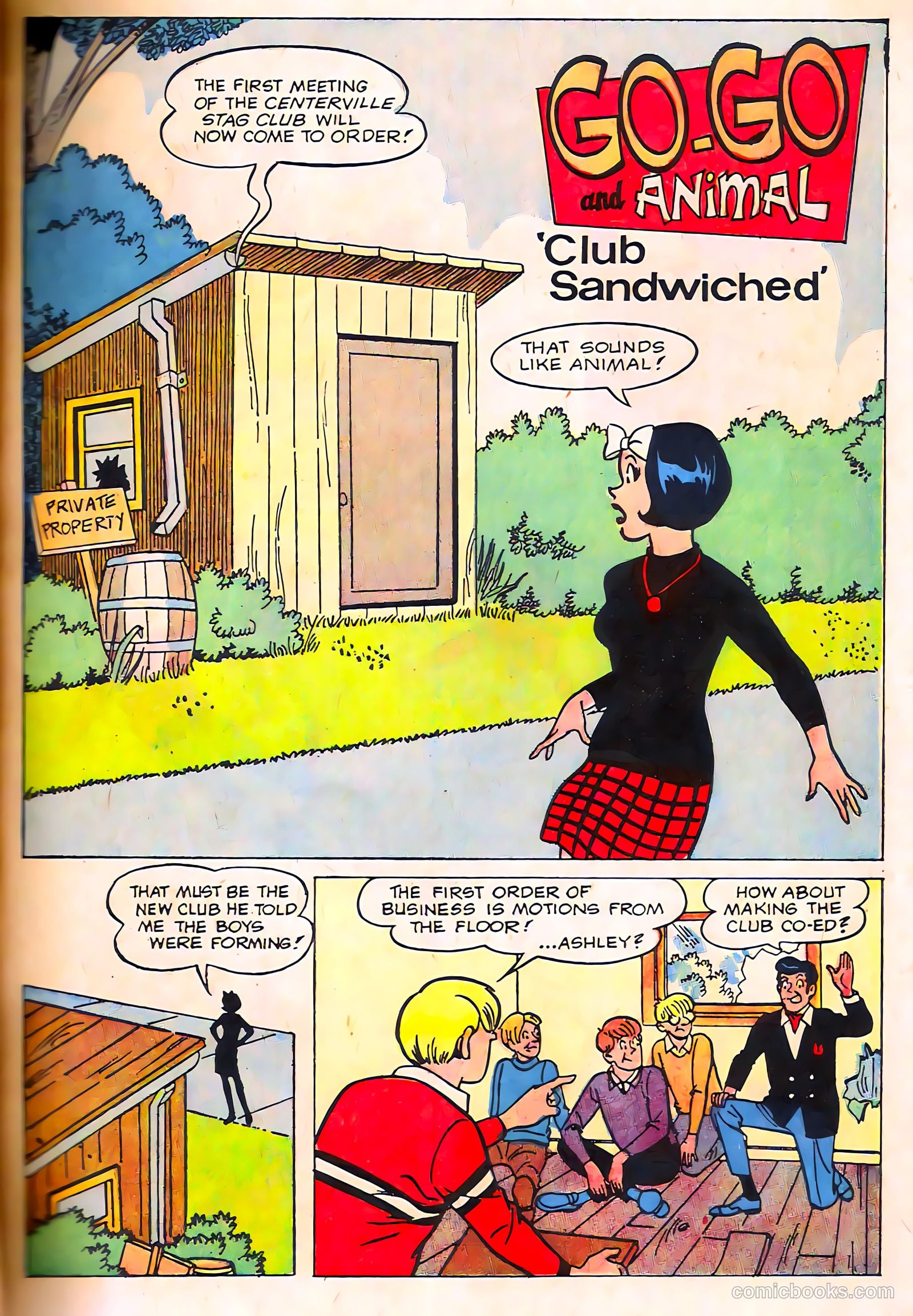 Tippy's Friends Go-Go and Animal #9 (1968) — page 27 of 51