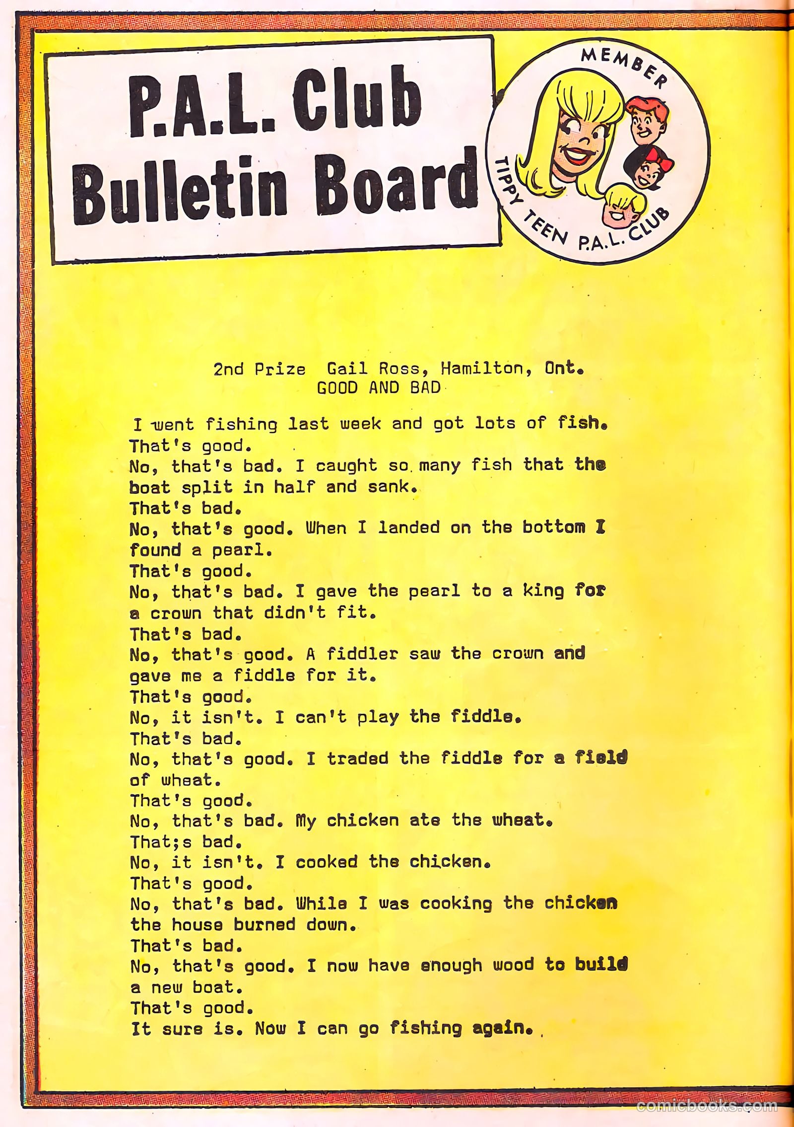 Tippy's Friends Go-Go and Animal #9 (1968) — page 38 of 51