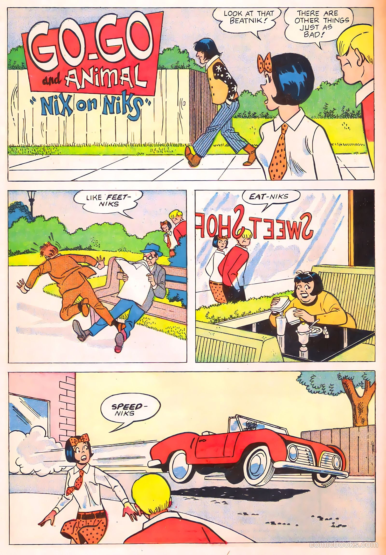 Tippy's Friends Go-Go and Animal #9 (1968) — page 40 of 51