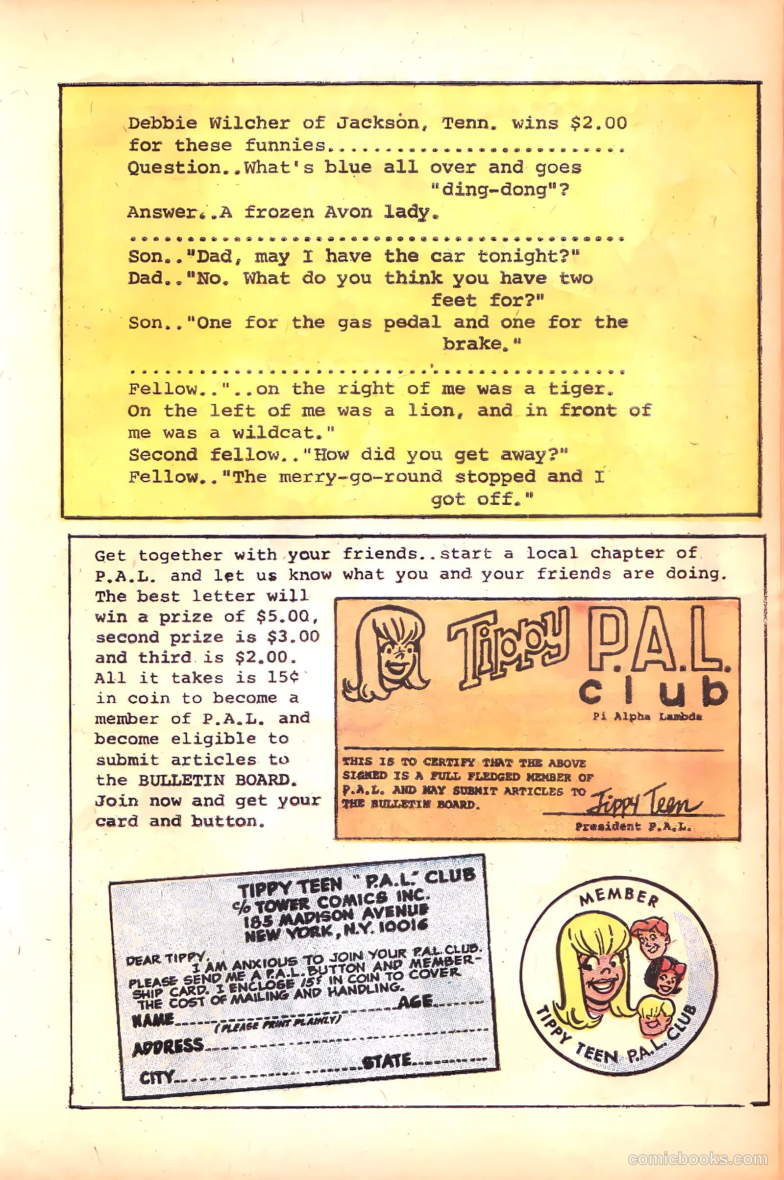 Tippy Teen #10 (1966) — page 33 of 68