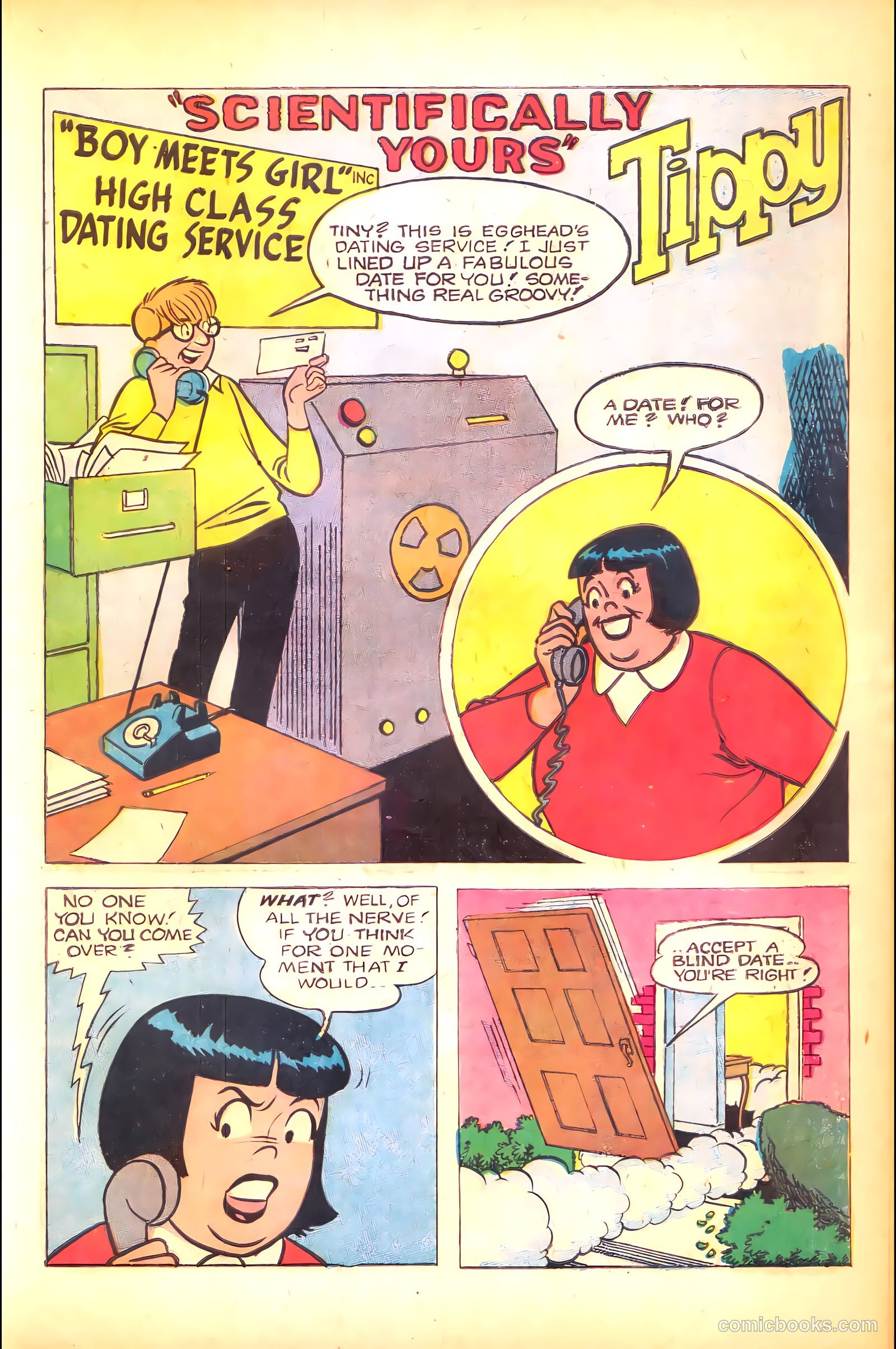 Tippy Teen #10 (1966) — page 35 of 68