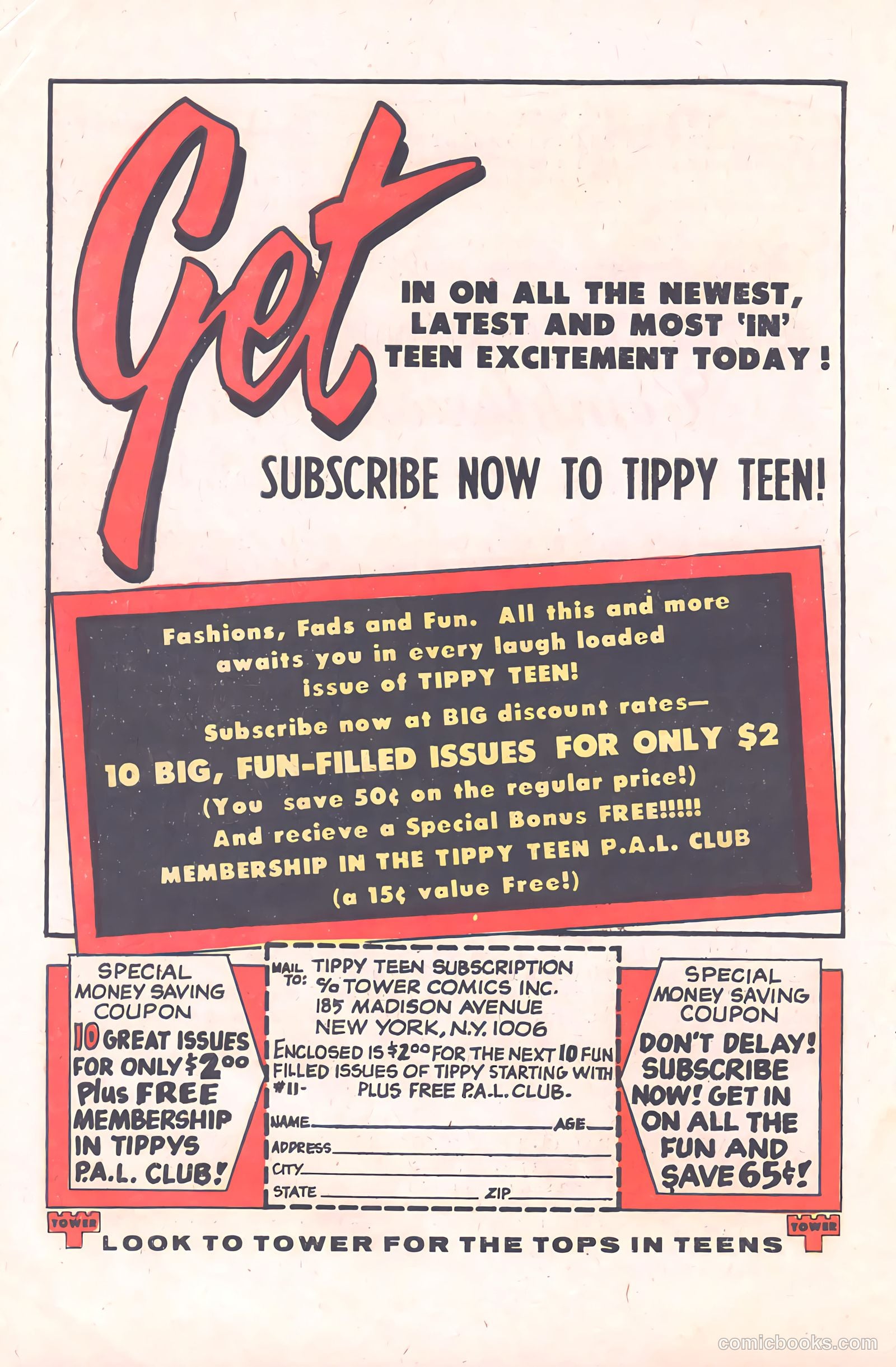 Tippy Teen #10 (1966) — page 42 of 68