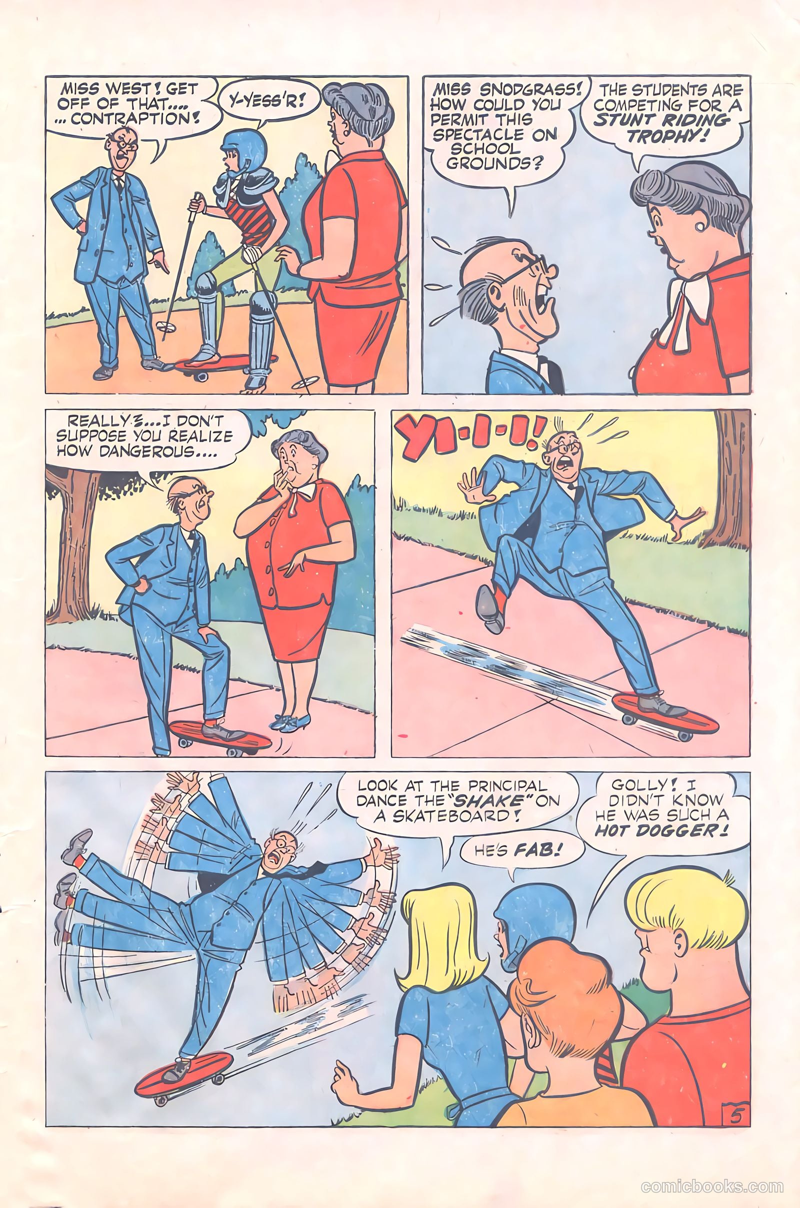 Tippy Teen #10 (1966) — page 55 of 68