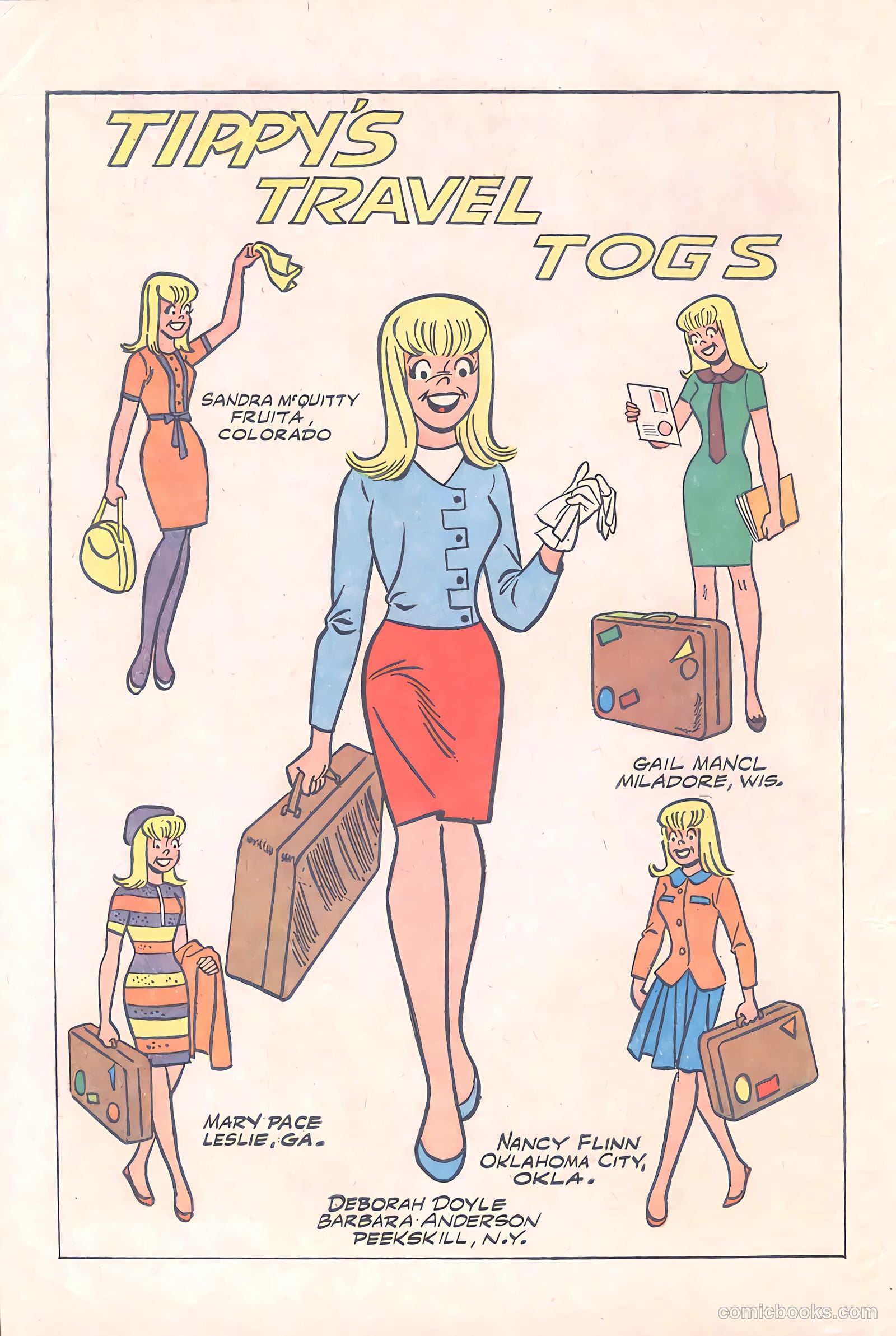 Tippy Teen #10 (1966) — page 58 of 68